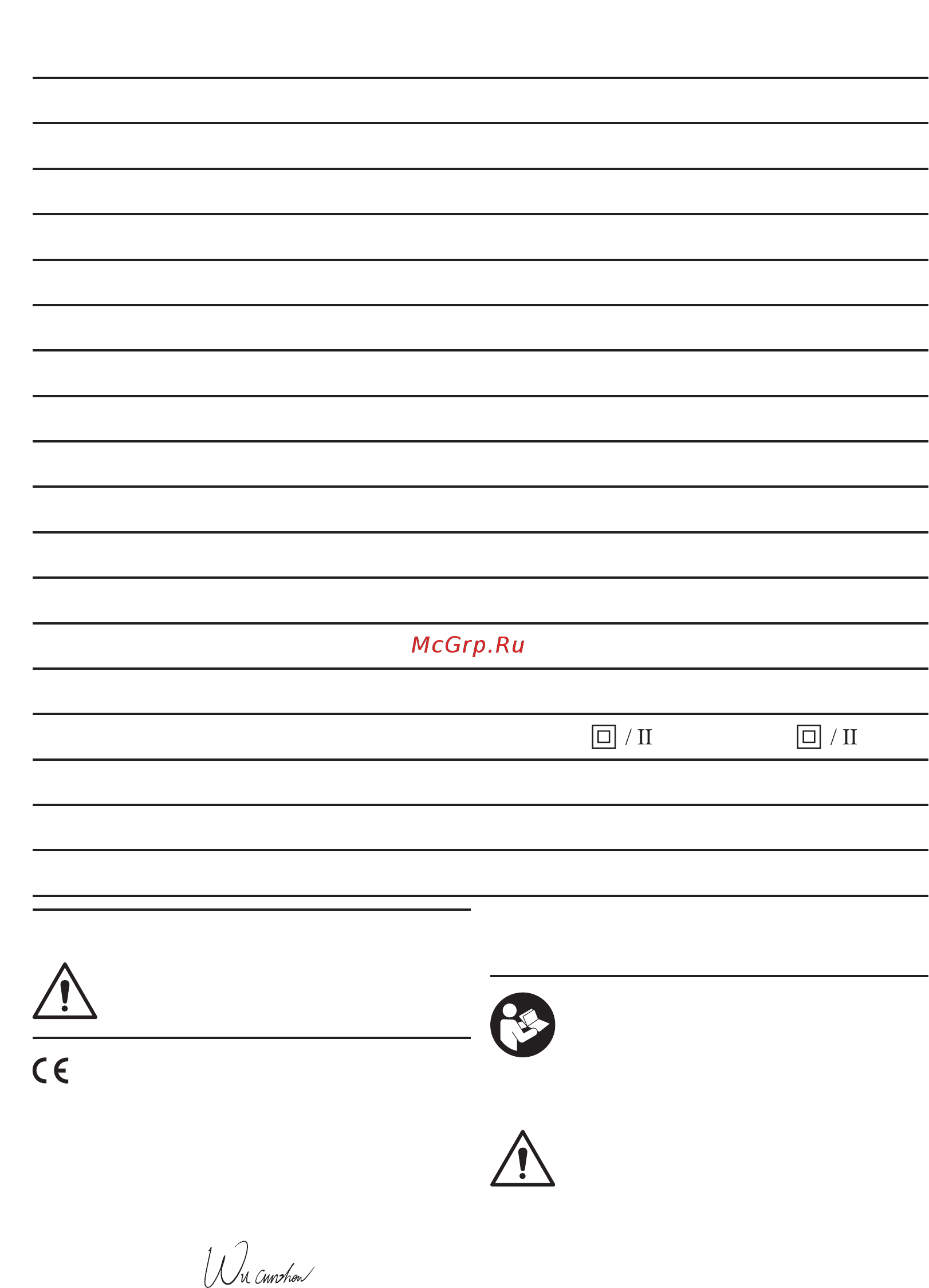 Crown CT15212 [17/156] Power tool specifications
