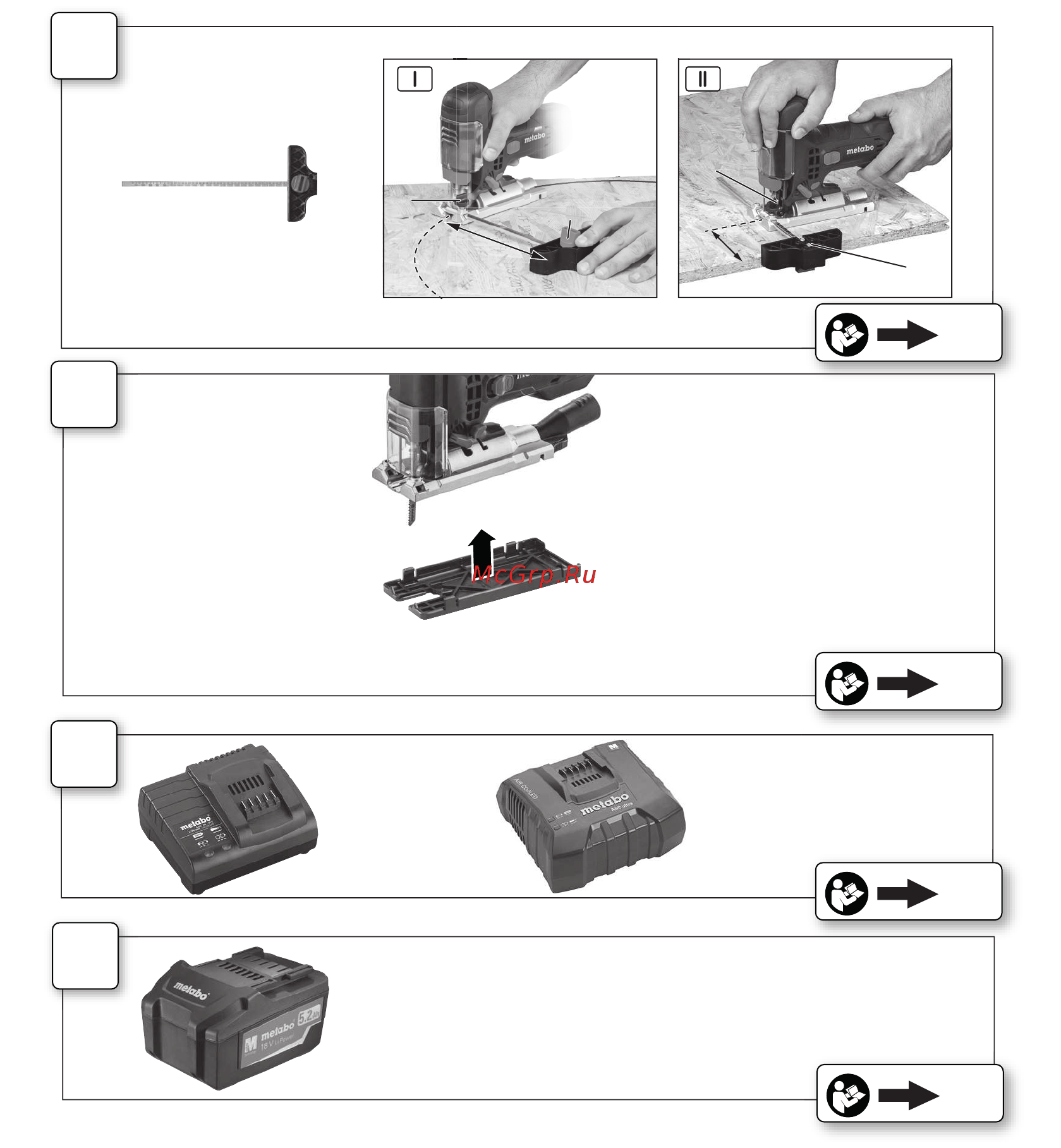 Metabo STA 18 LTX 100 (601002800) Инструкция по эксплуатации онлайн [4/80] 513842