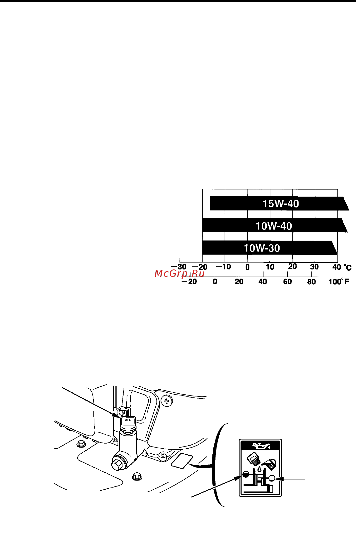 Honda F 220 K1 DET2 F220K1DET2 [11/36] Контрольный осмотр перед началом работы
