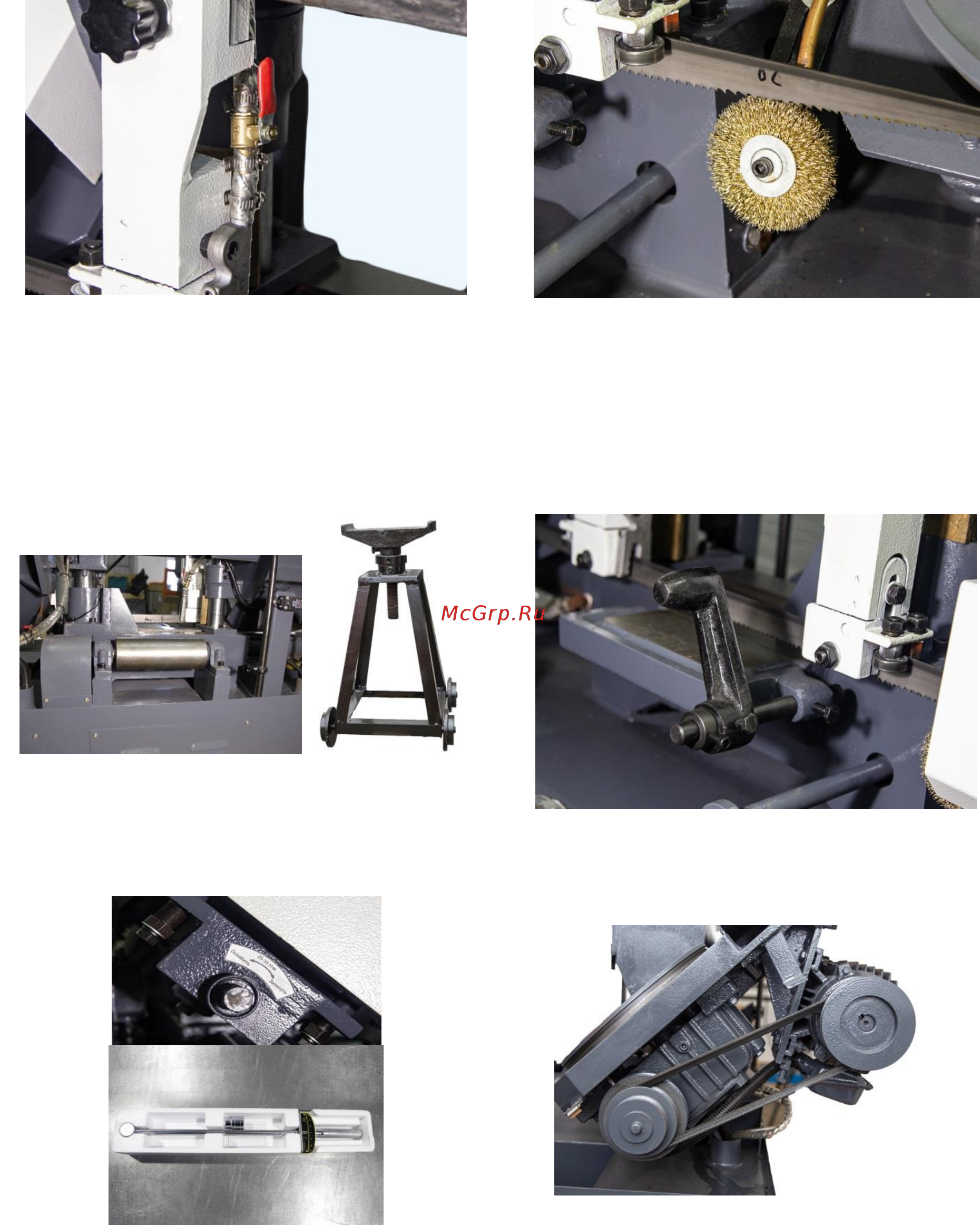 Metalmaster MGH-350 (17790) [4/6] Специальная щетка для съема стружки улучшает условия работы полотна и продляет срок его службы