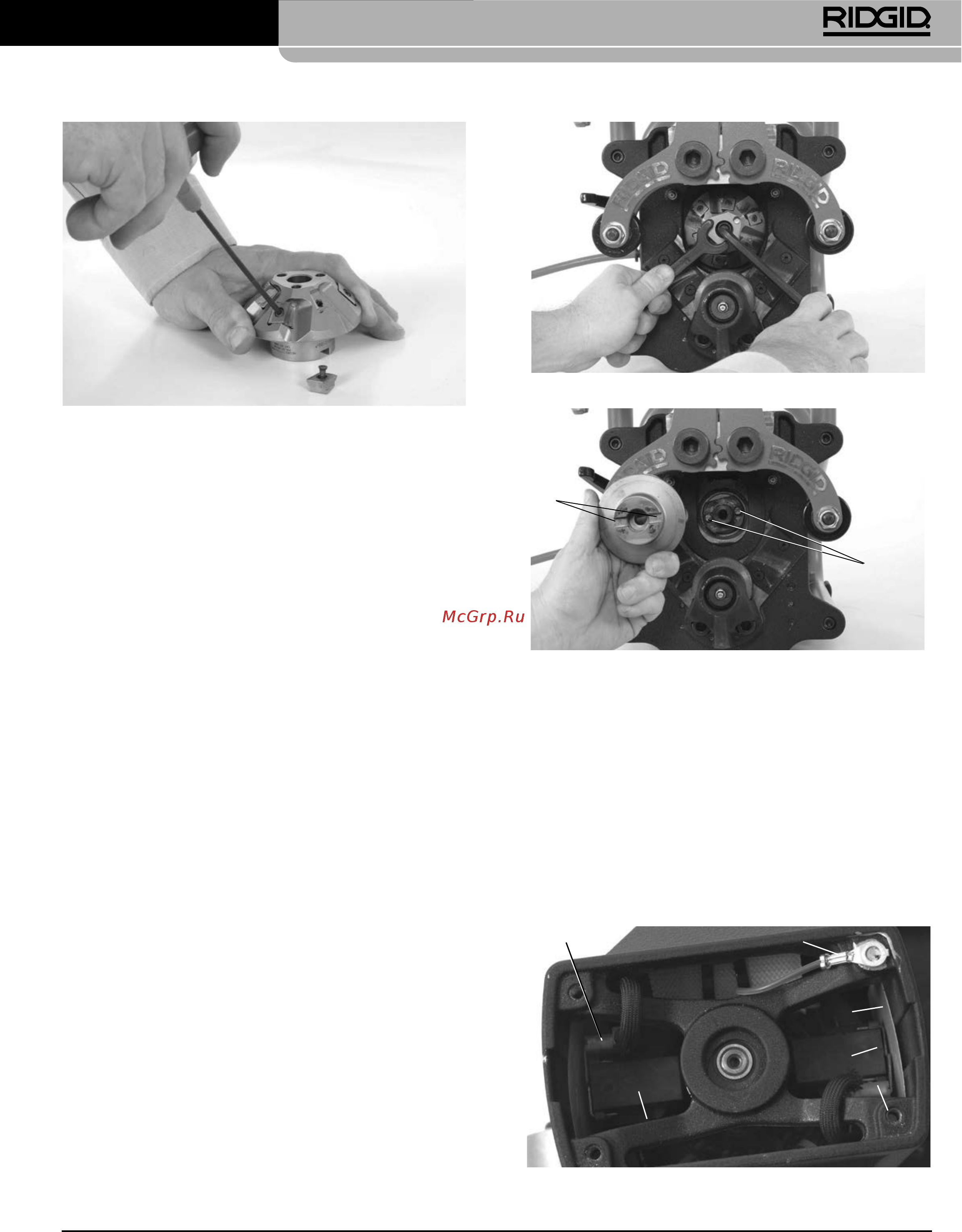 Ridgid B-500 49303 [137/449] Biselador de tubo transportável modelo b 500
