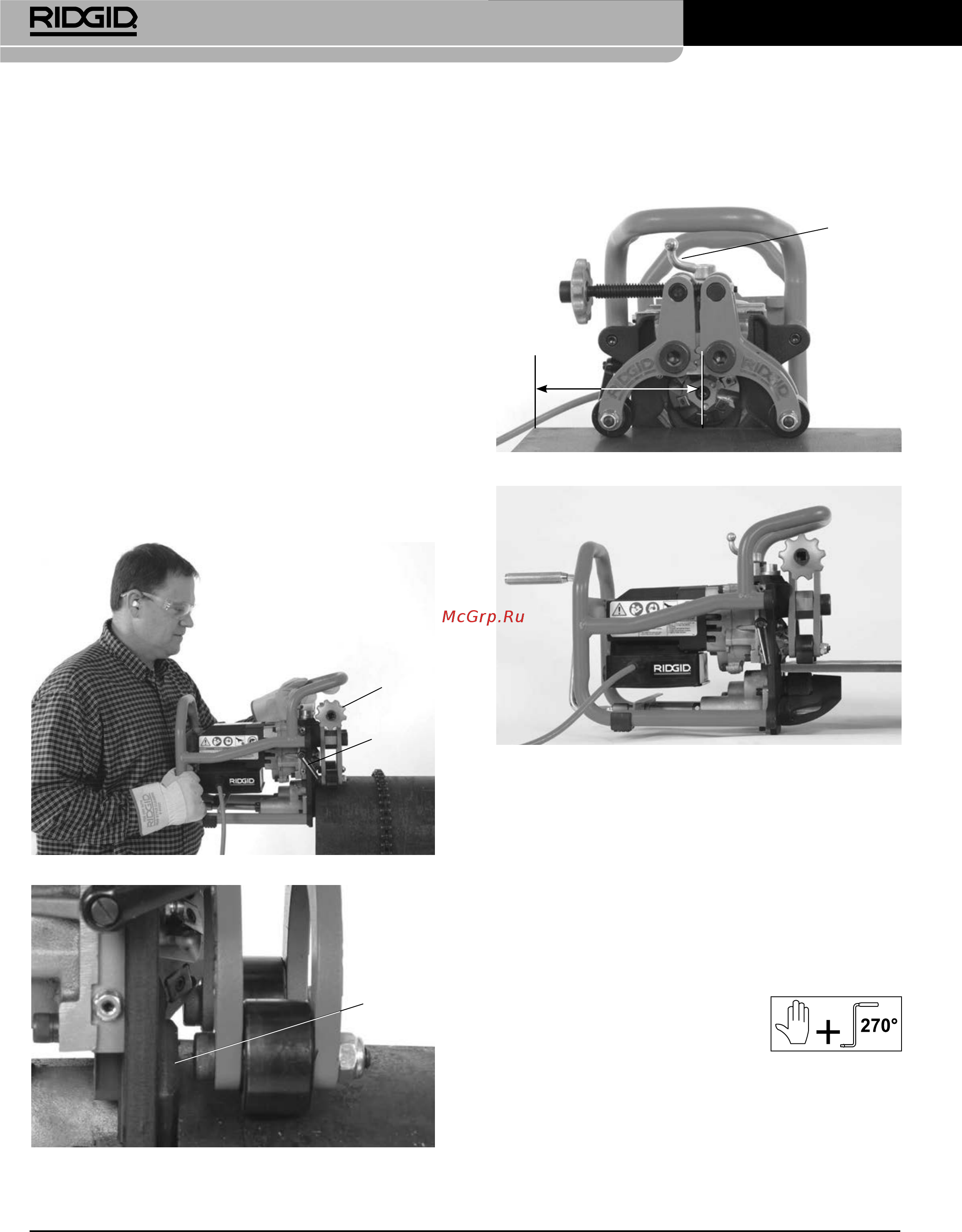 Ridgid B-500 49303 [152/449] Flyttbar röravfasare modell b 500