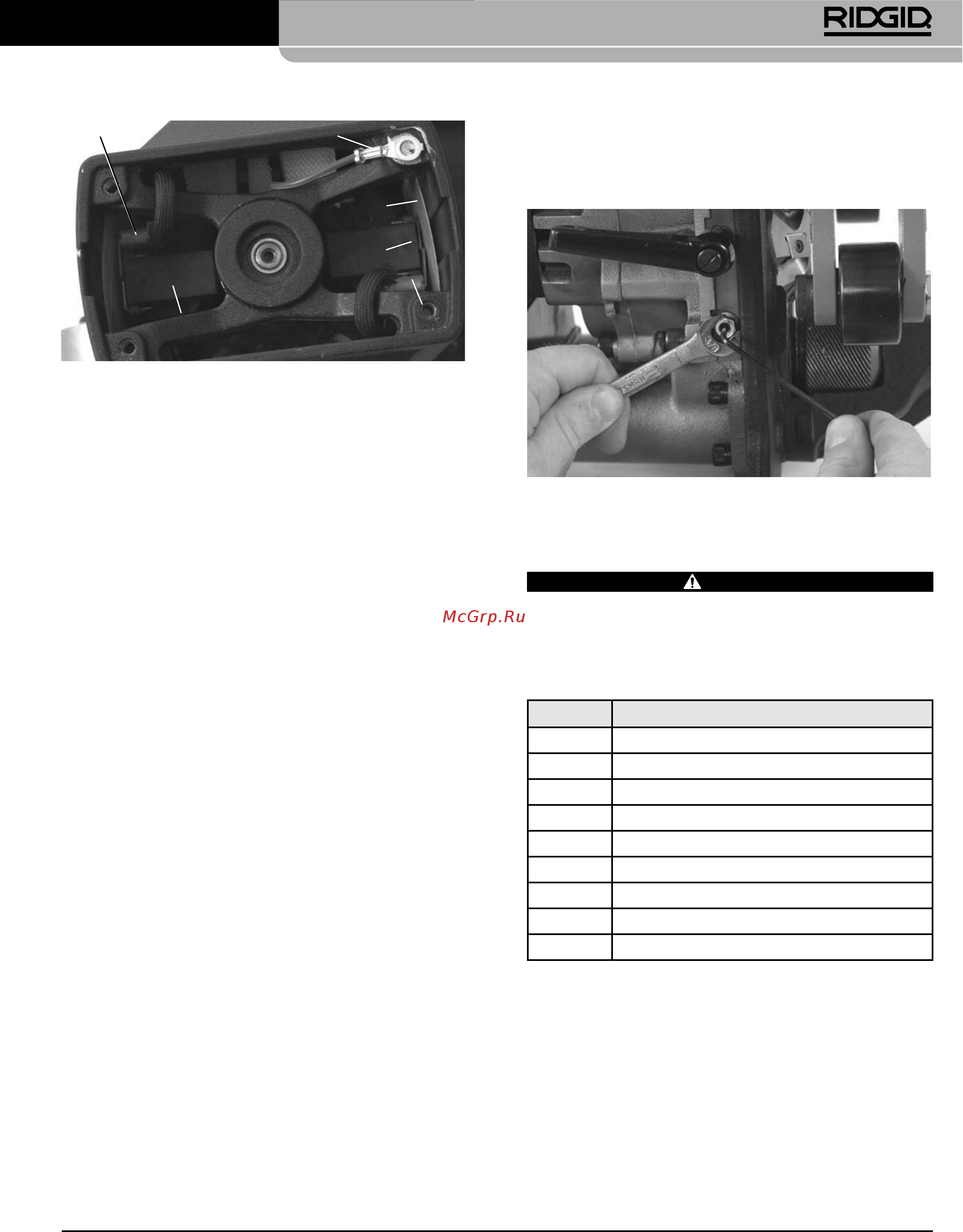 Ridgid В-500 55098 [157/449] Extrautrustning