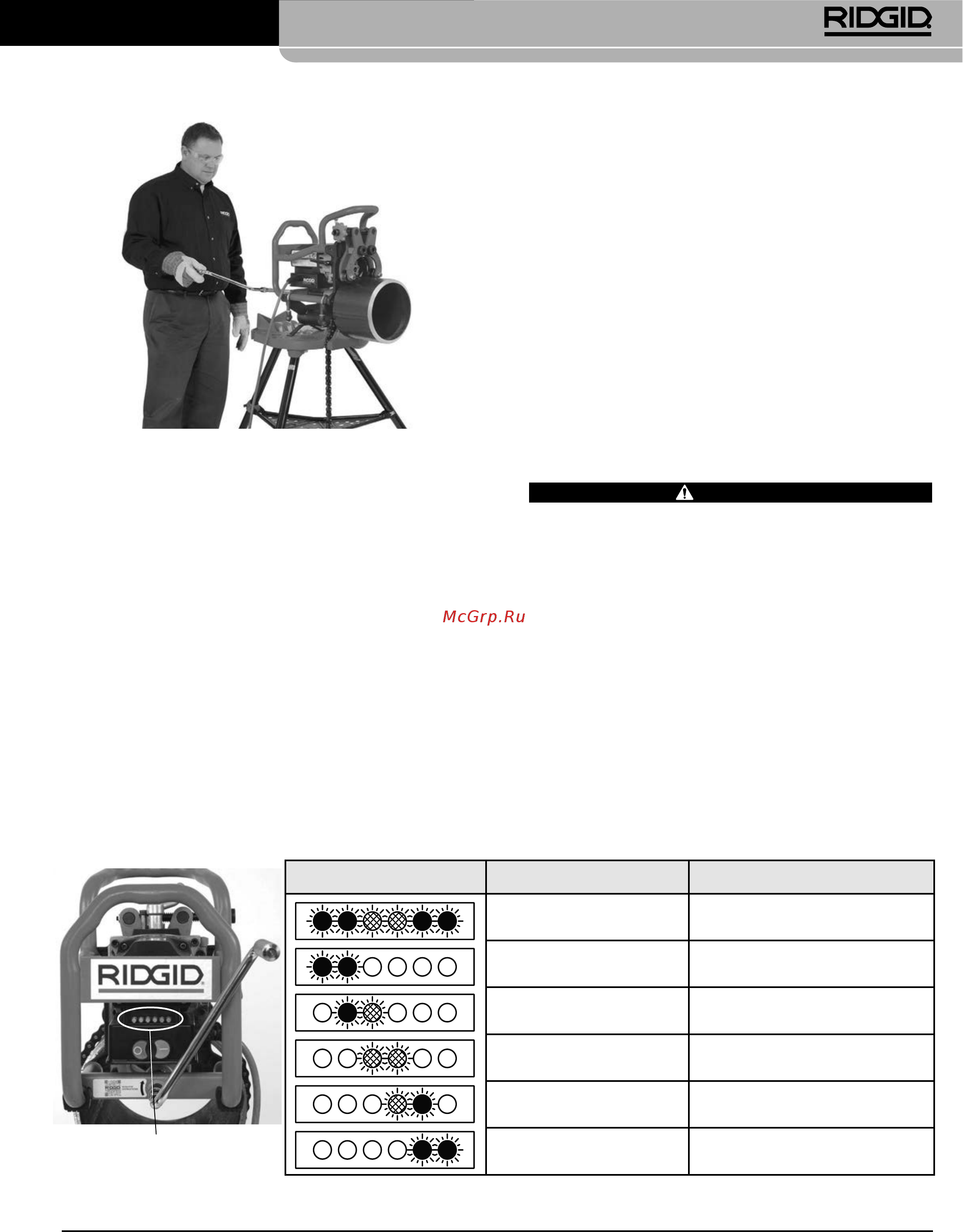 Ridgid В-500 49303 [173/449] Rengøring
