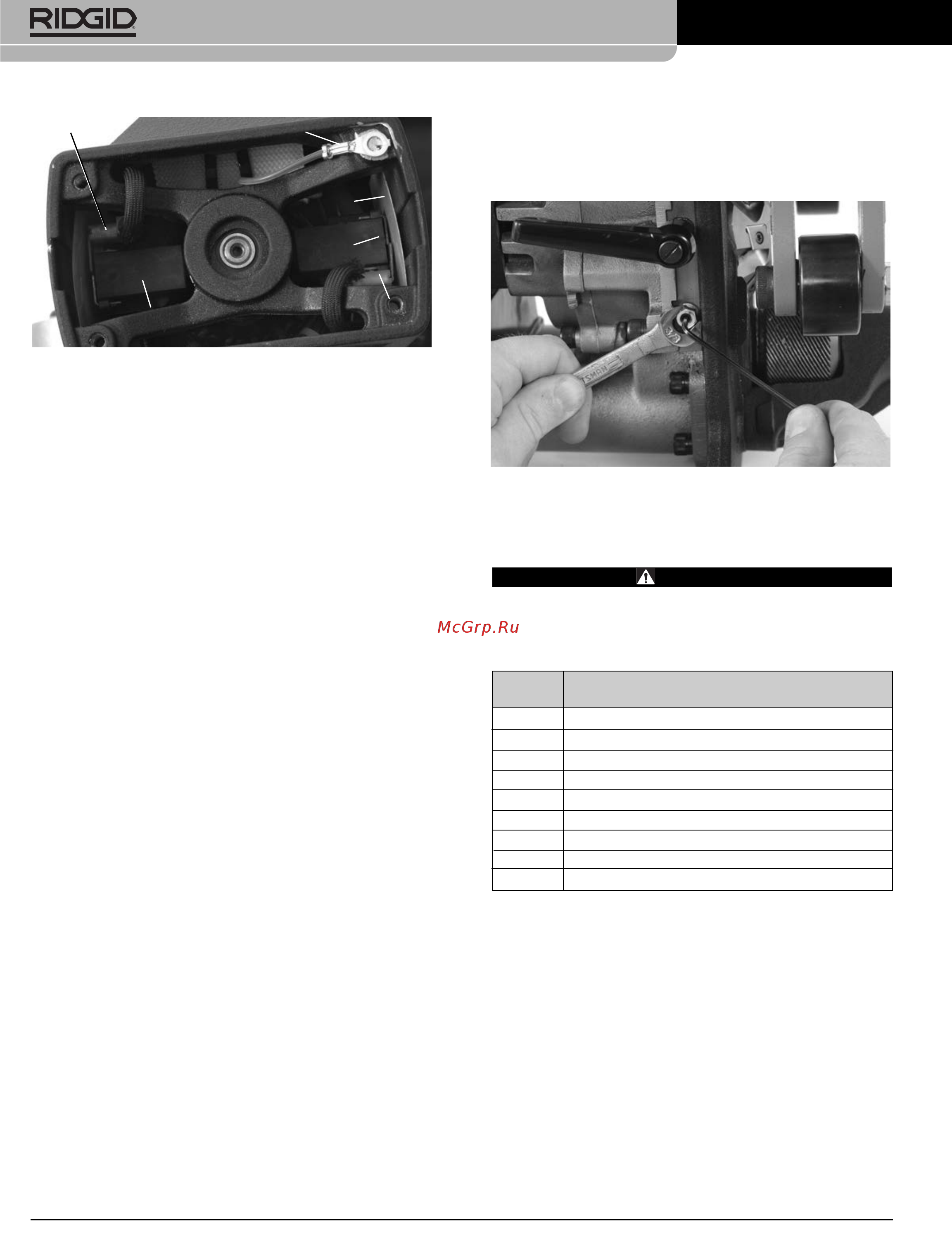 Ridgid B-500 49303 [18/449] Optional equipment