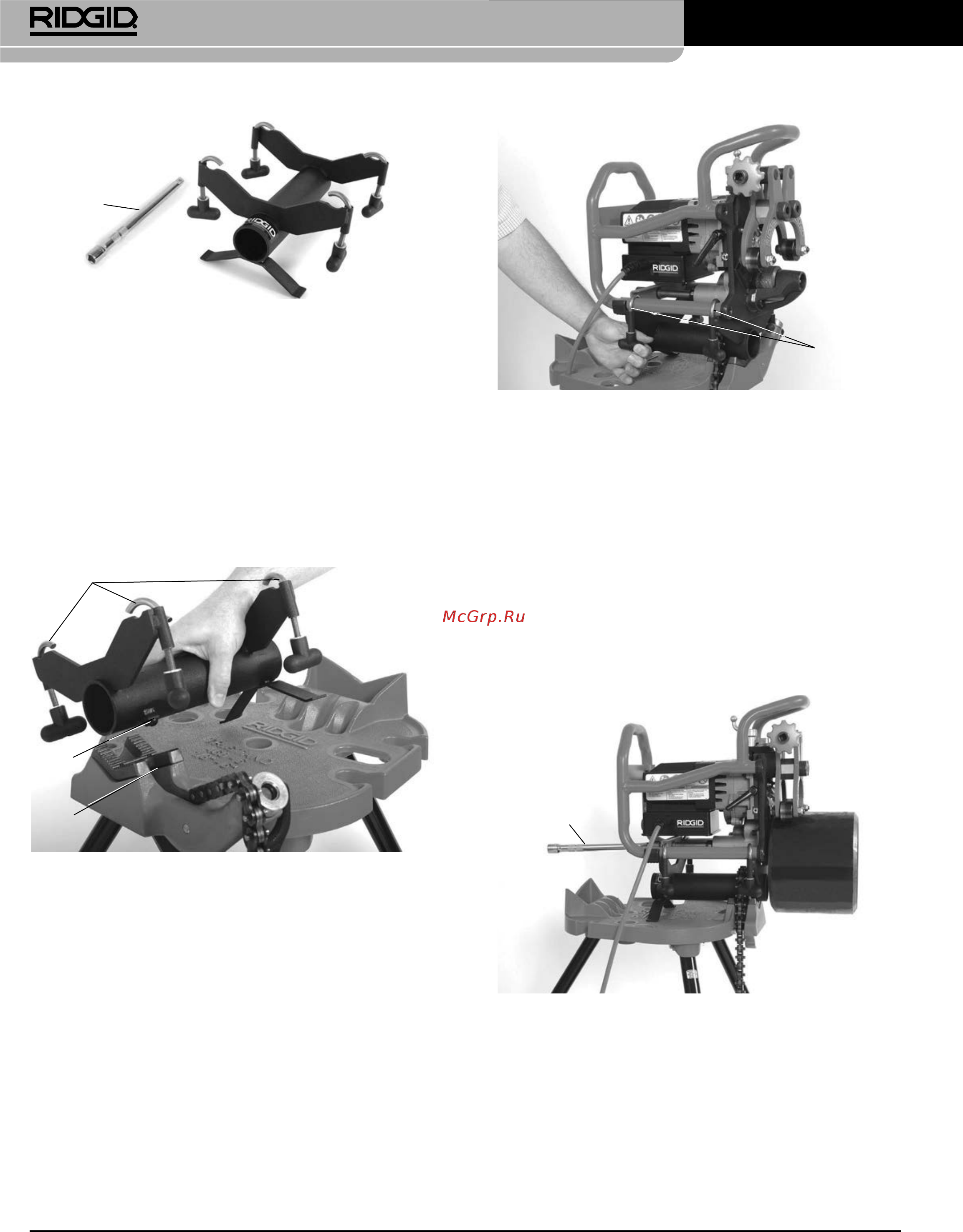 Ridgid B-500 49303 [186/449] Modell b 500 bærbar rørfasemaskin