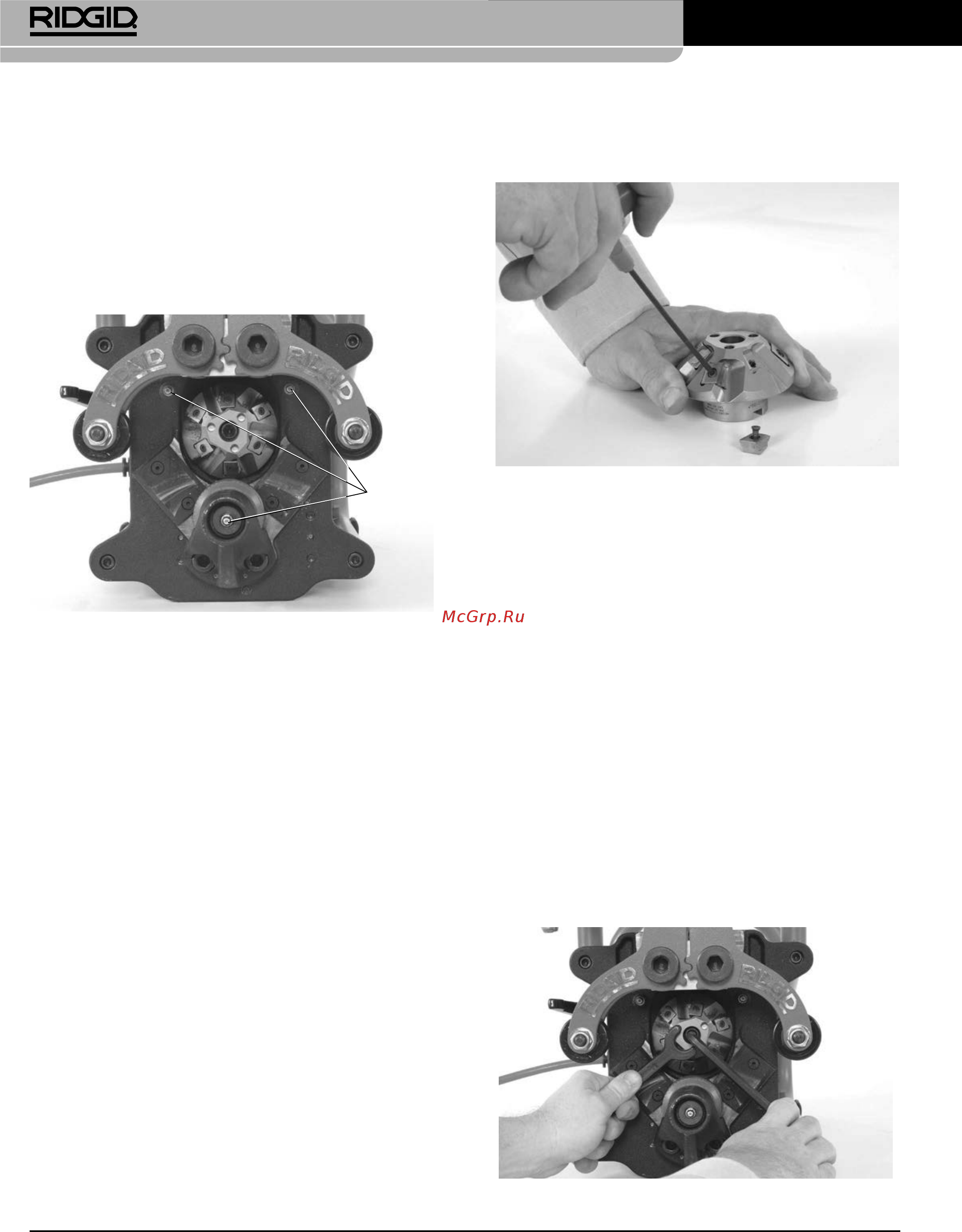 Ridgid В-500 49303 [192/449] Modell b 500 bærbar rørfasemaskin