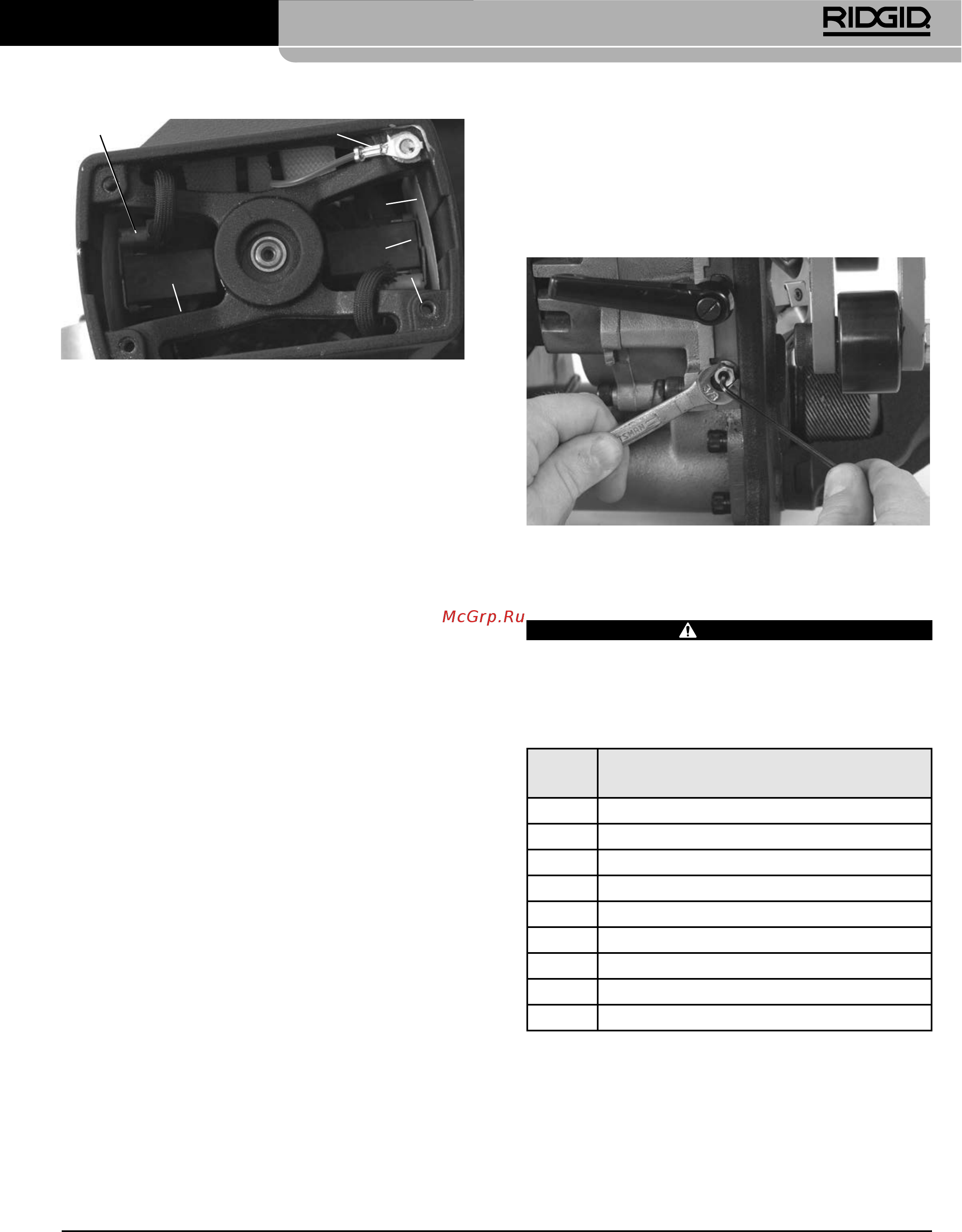 Ridgid В-500 55098 [211/449] Lisälaitteet