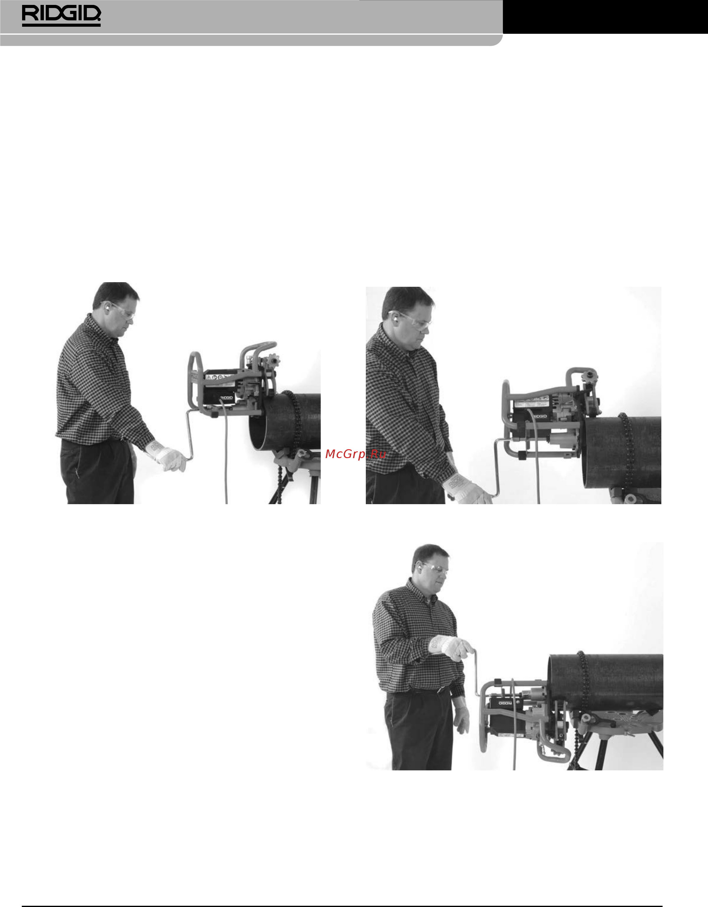 Ridgid В-500 55098 [264/449] Model b 500 prenosná úkosovačka rúrok