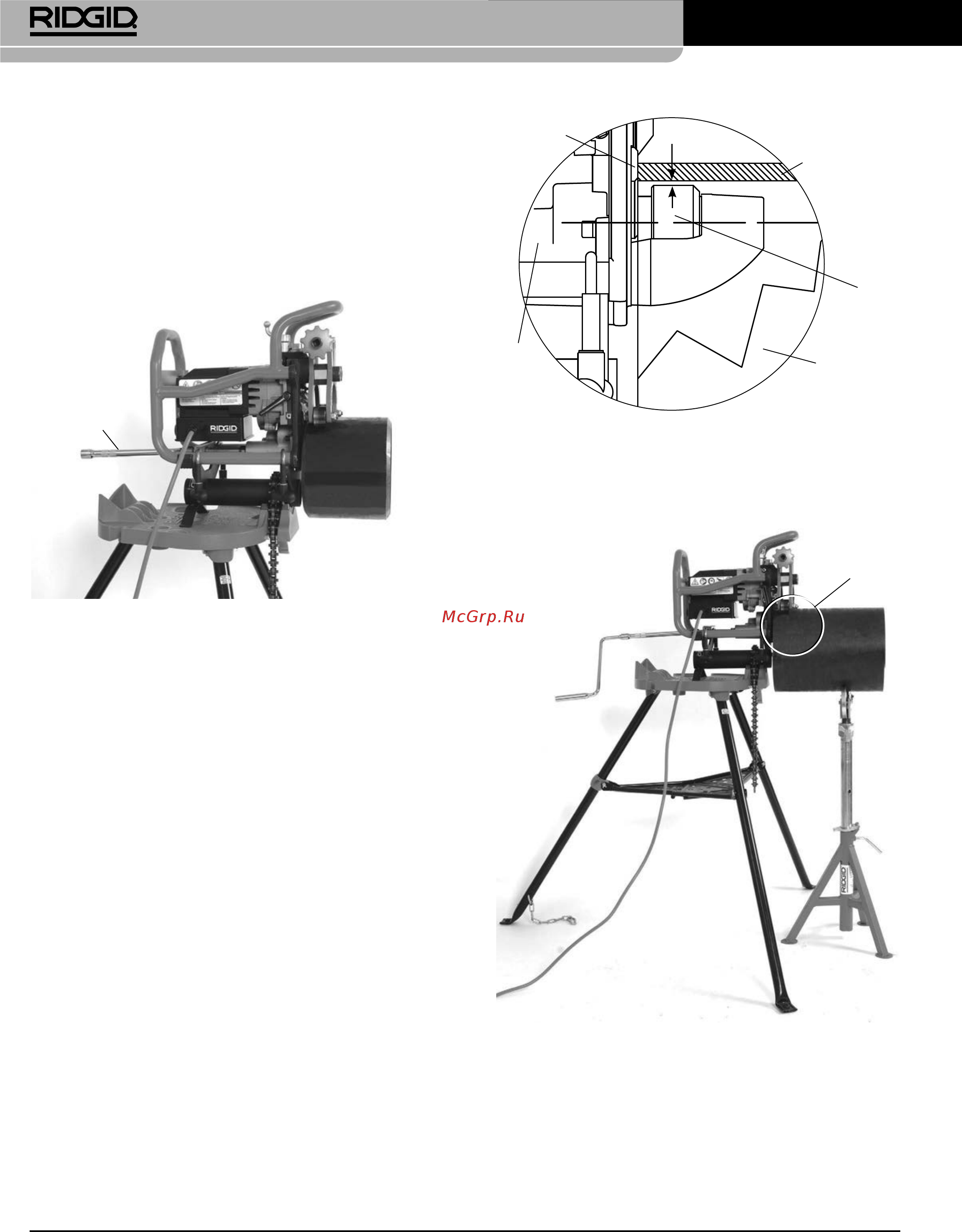 Ridgid В-500 55098 [322/449] Μοντέλο b 500 μεταφερόμενο εργαλείο φρεζαρίσματος σωλήνων