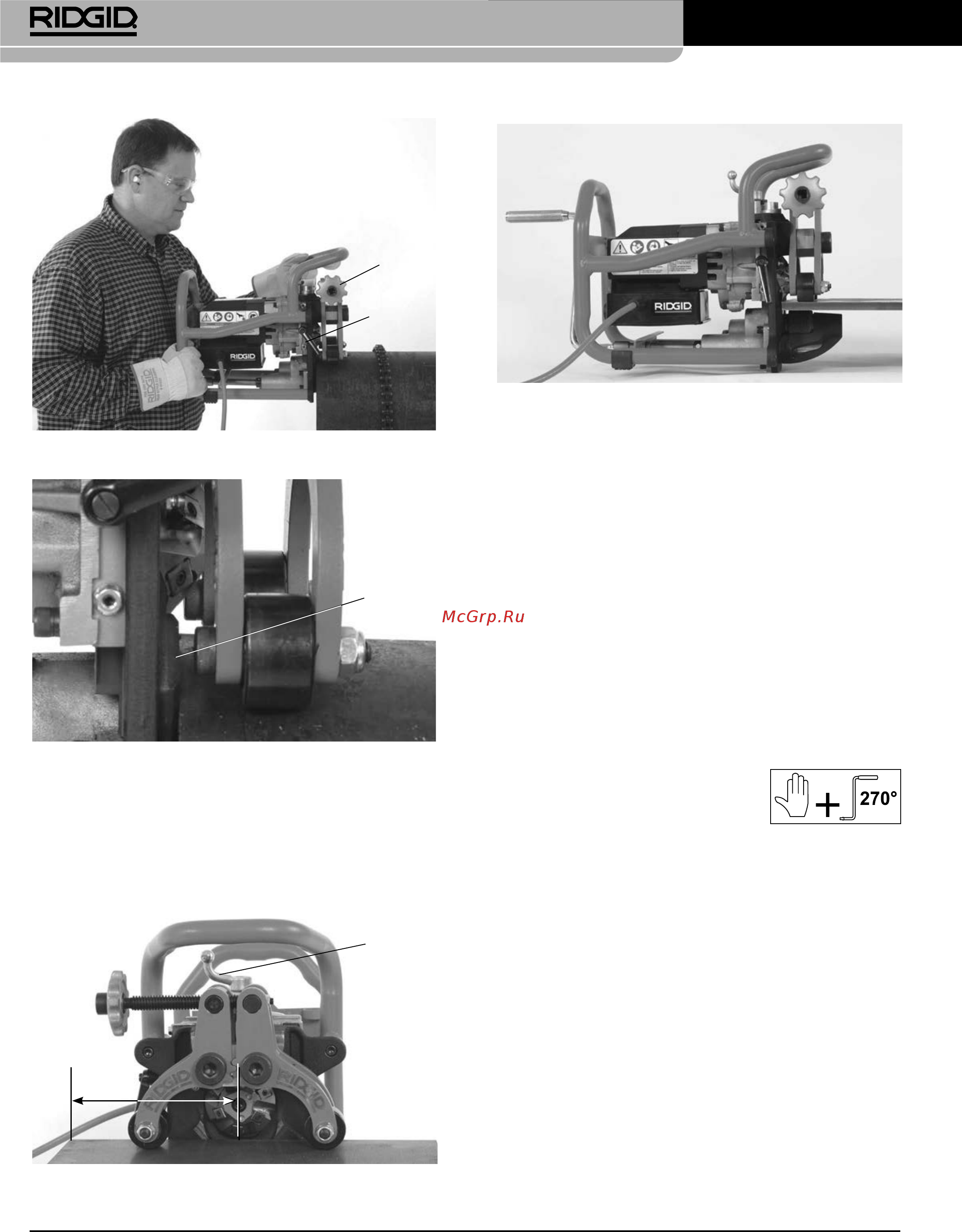Ridgid B-500 49303 [324/449] Μοντέλο b 500 μεταφερόμενο εργαλείο φρεζαρίσματος σωλήνων