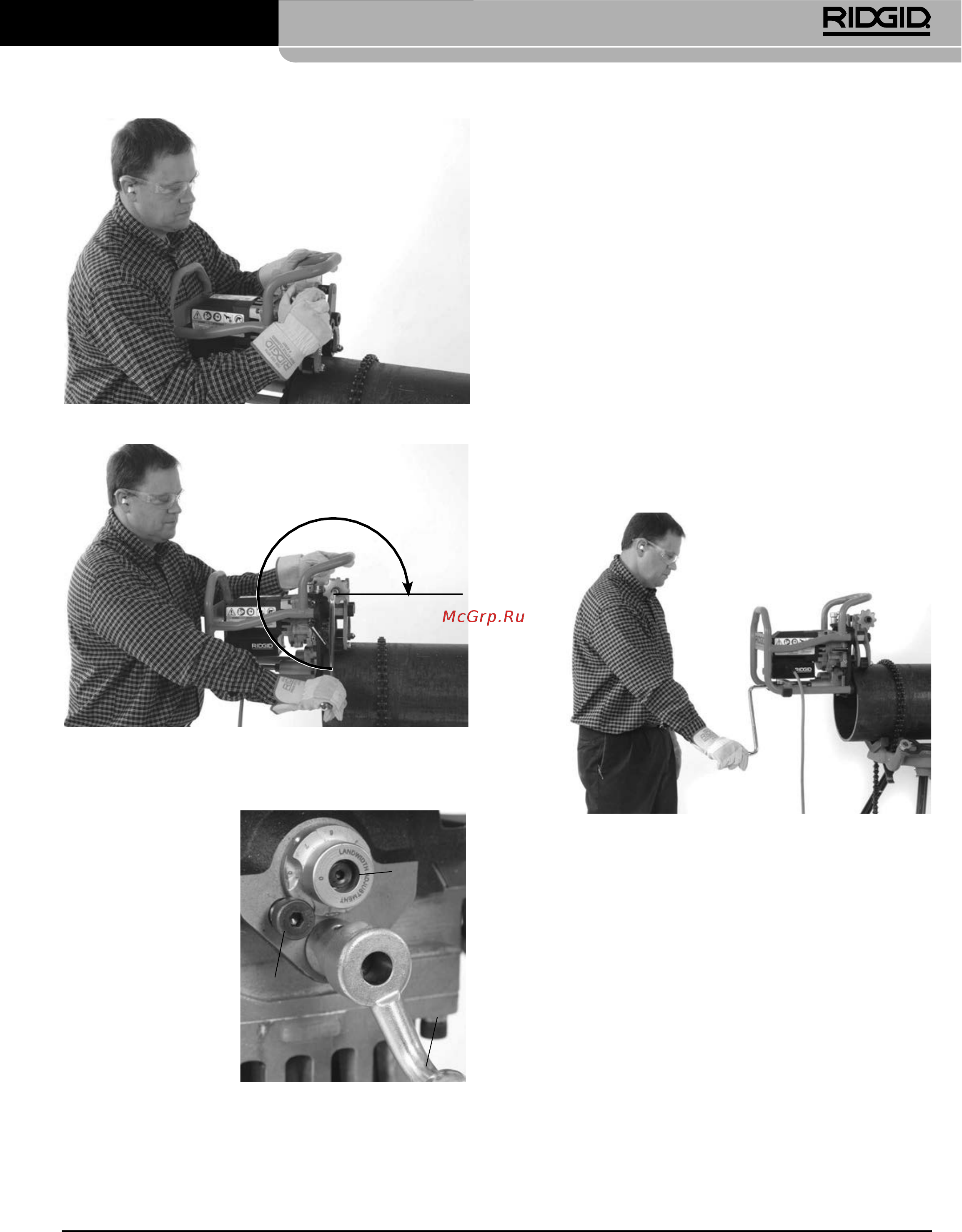 Ridgid В-500 55098 [325/449] Μοντέλο b 500 μεταφερόμενο εργαλείο φρεζαρίσματος σωλήνων
