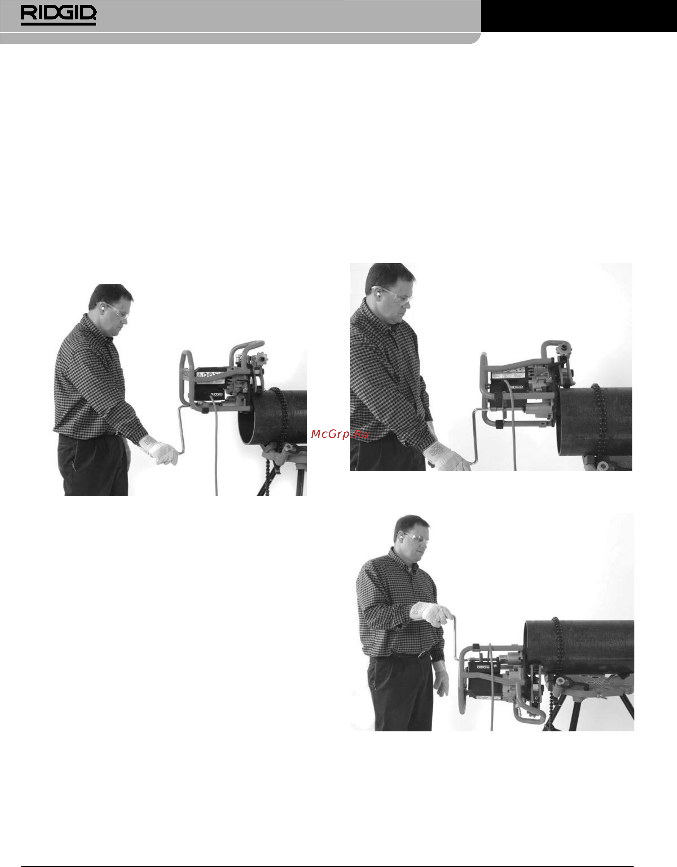Ridgid В-500 49303 [382/449] Model b 500 prenosivi alat za obaranje ivica cevi