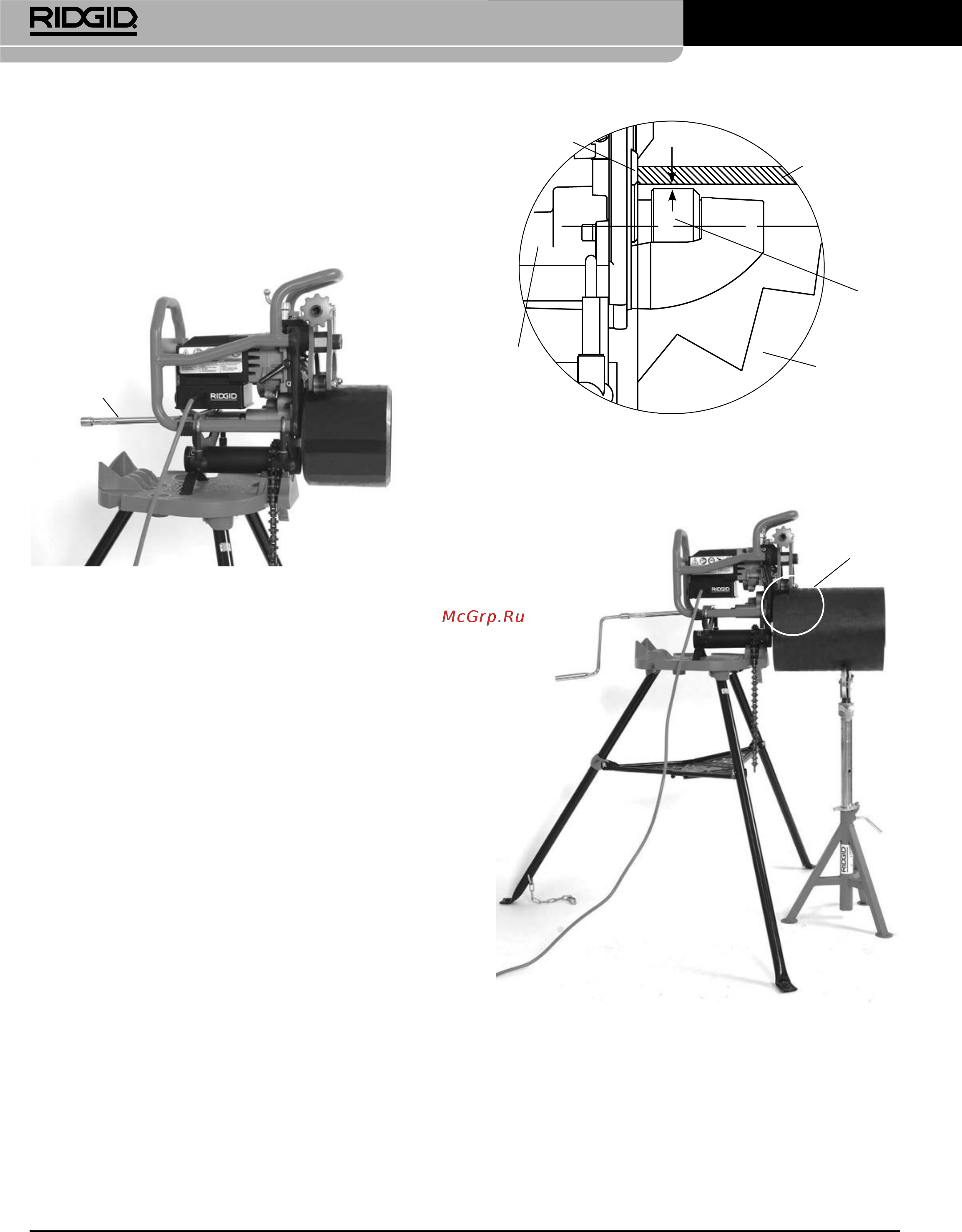 Ridgid В-500 55098 [400/449] Переносной станок для снятия фаски труб модели b 500