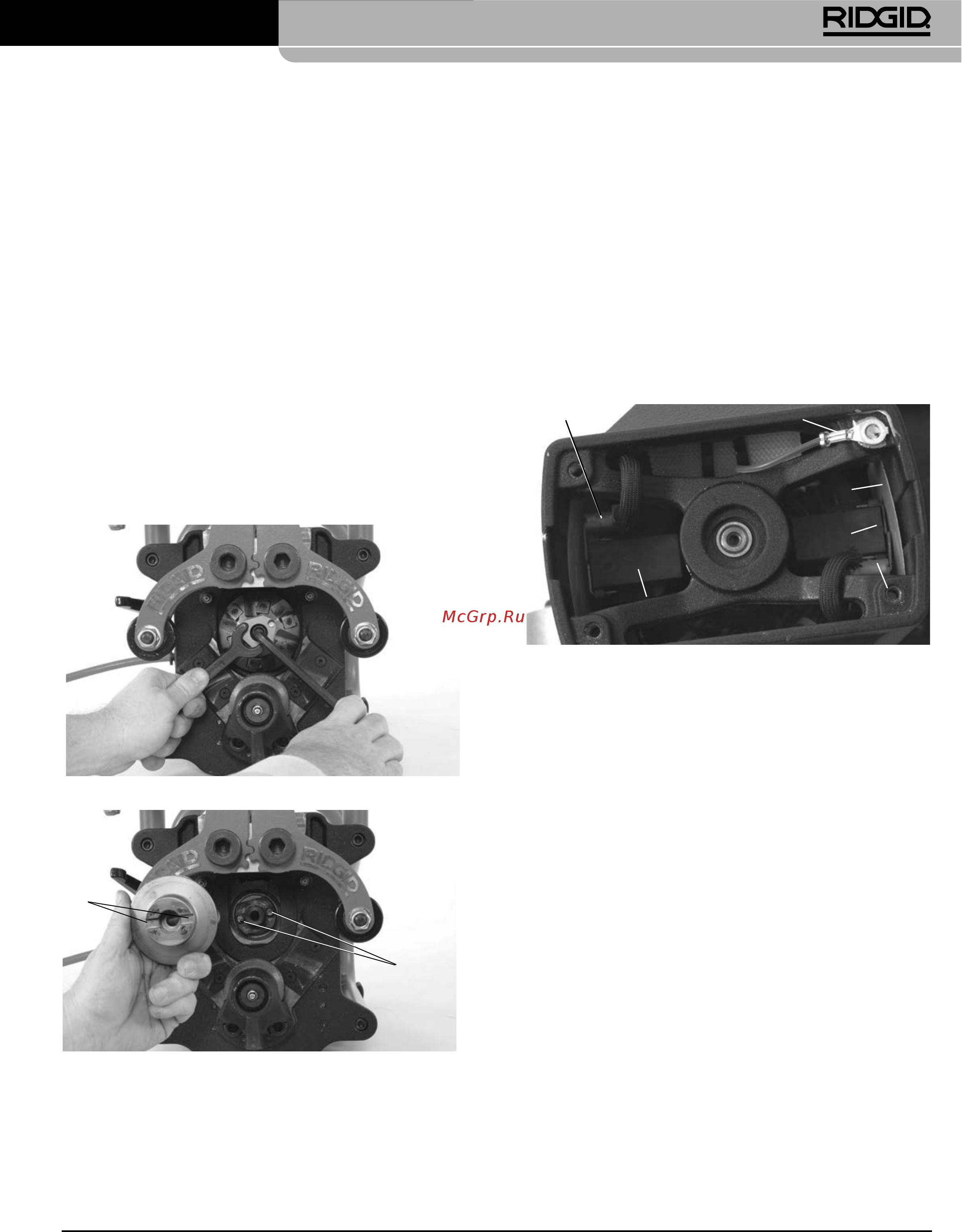 Ridgid В-500 55098 [407/449] Переносной станок для снятия фаски труб модели b 500