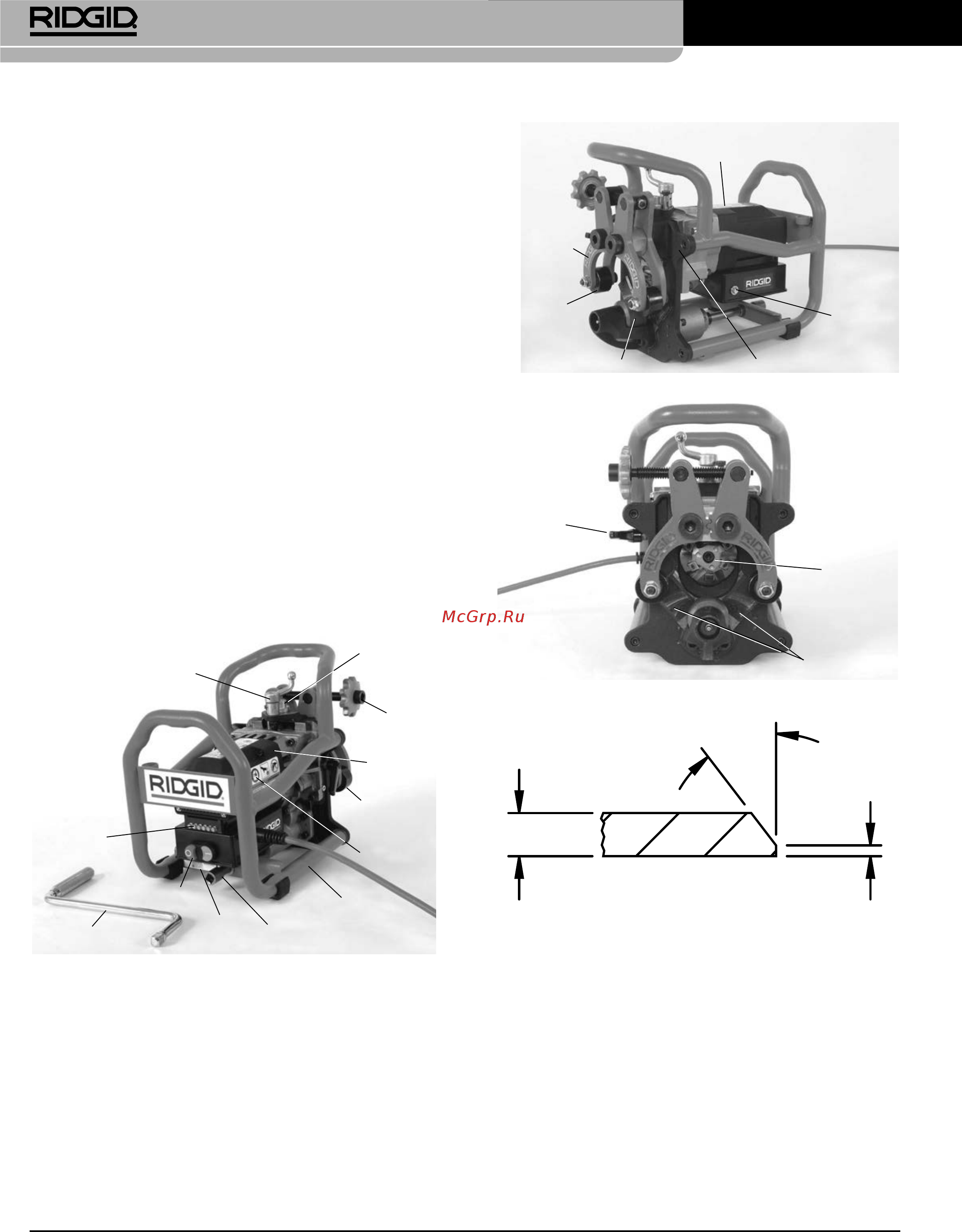Ridgid В-500 55098 [434/449] Тт с е к ә е ст тт