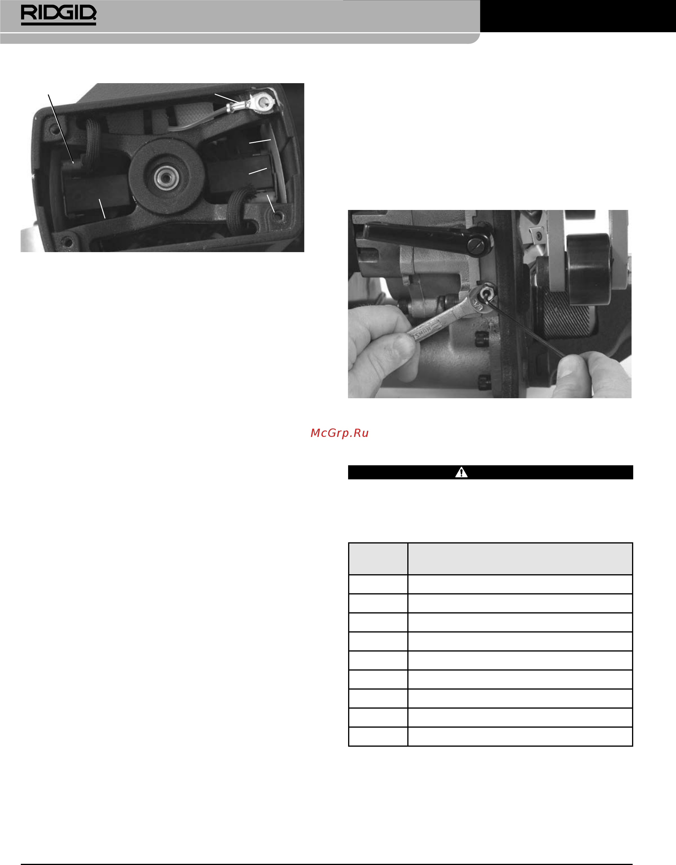 Ridgid В-500 49303 [446/449] Т й етте