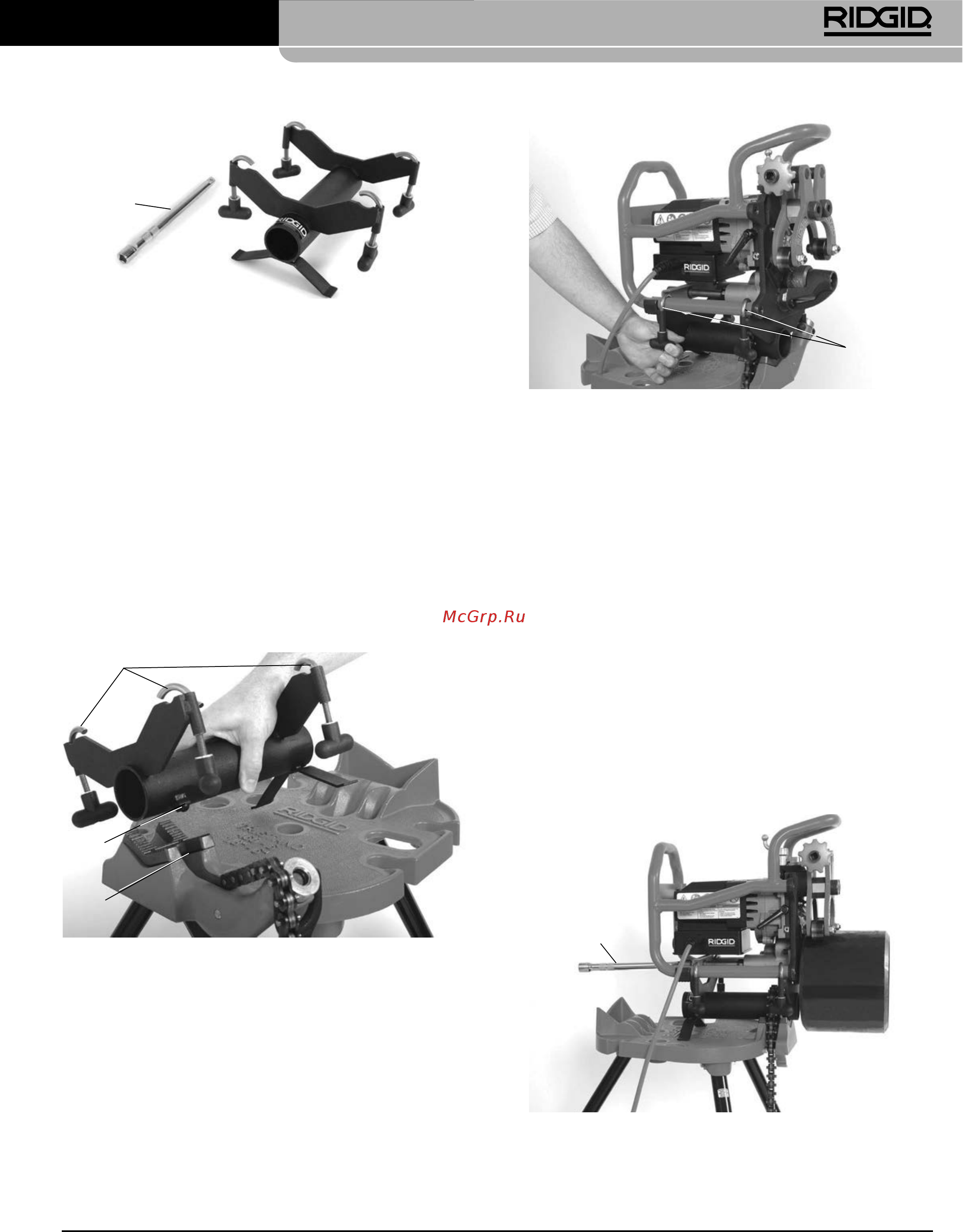 Ridgid B-500 49303 [91/449] Model b 500 draagbaar pijpafschuinapparaat