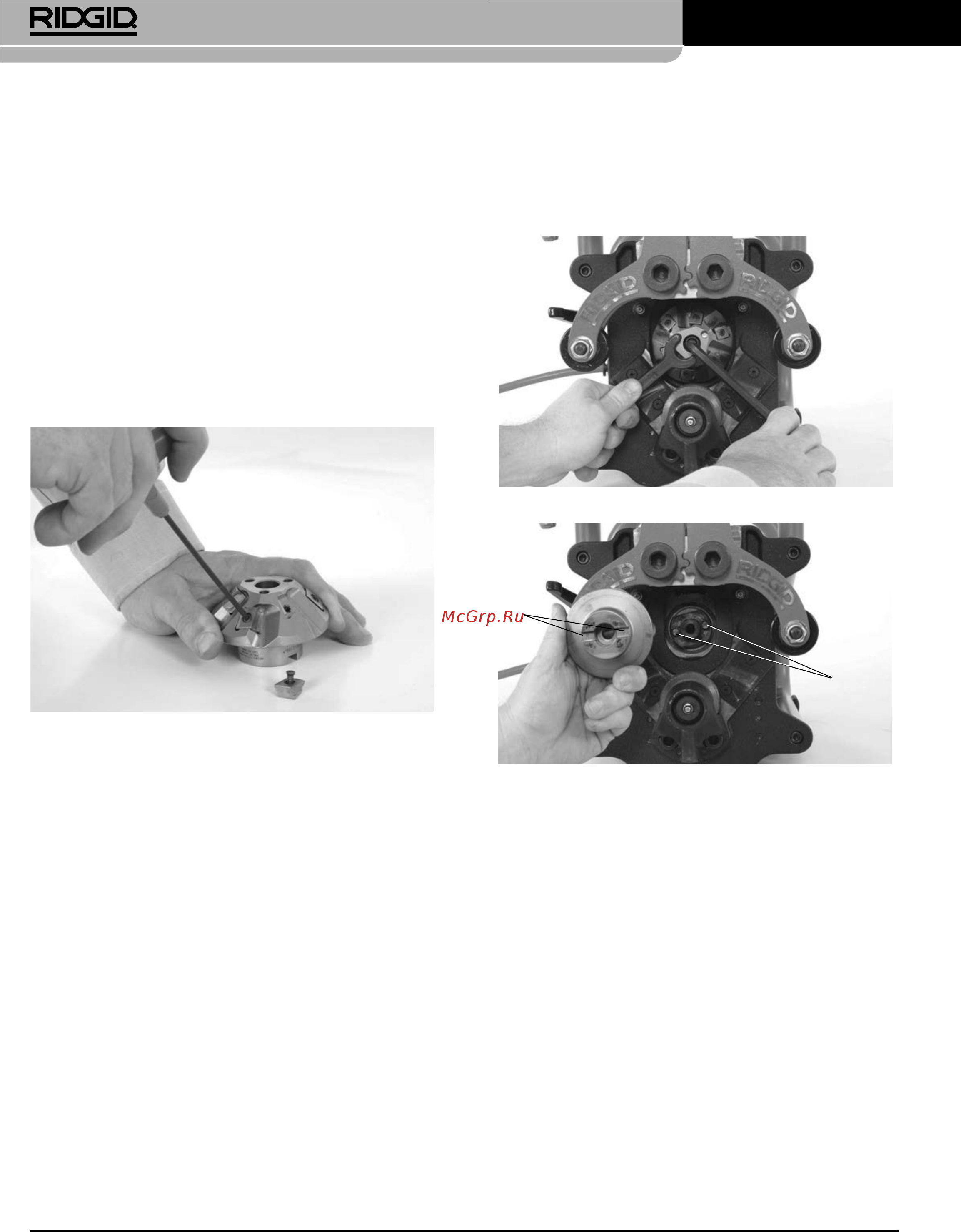 Ridgid B-500 49303 [98/449] Model b 500 draagbaar pijpafschuinapparaat
