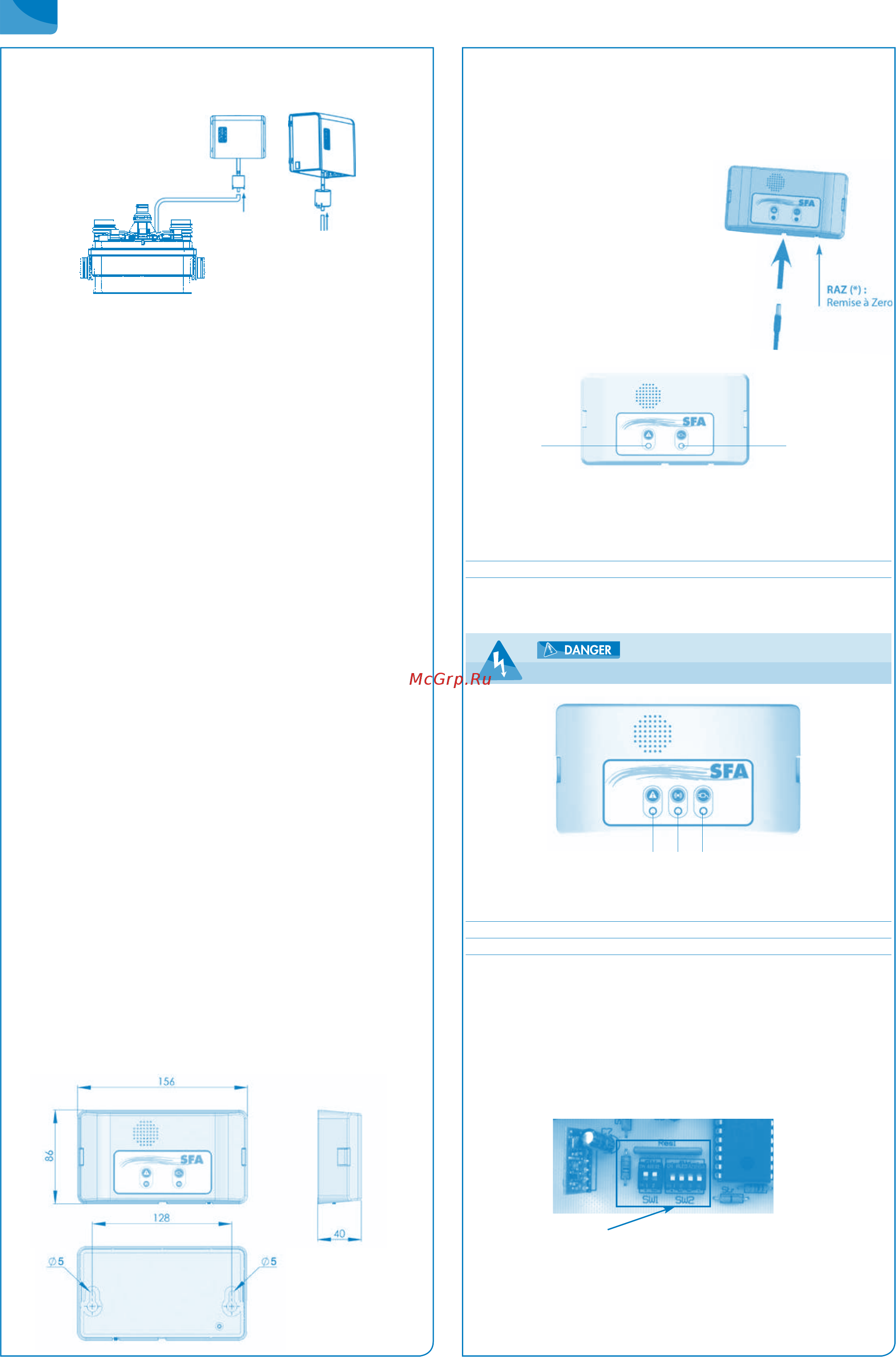 Sfa SANICUBIC PRO IP68 NM R4STDIP68NM Инструкция по эксплуатации онлайн [12/104] 872715
