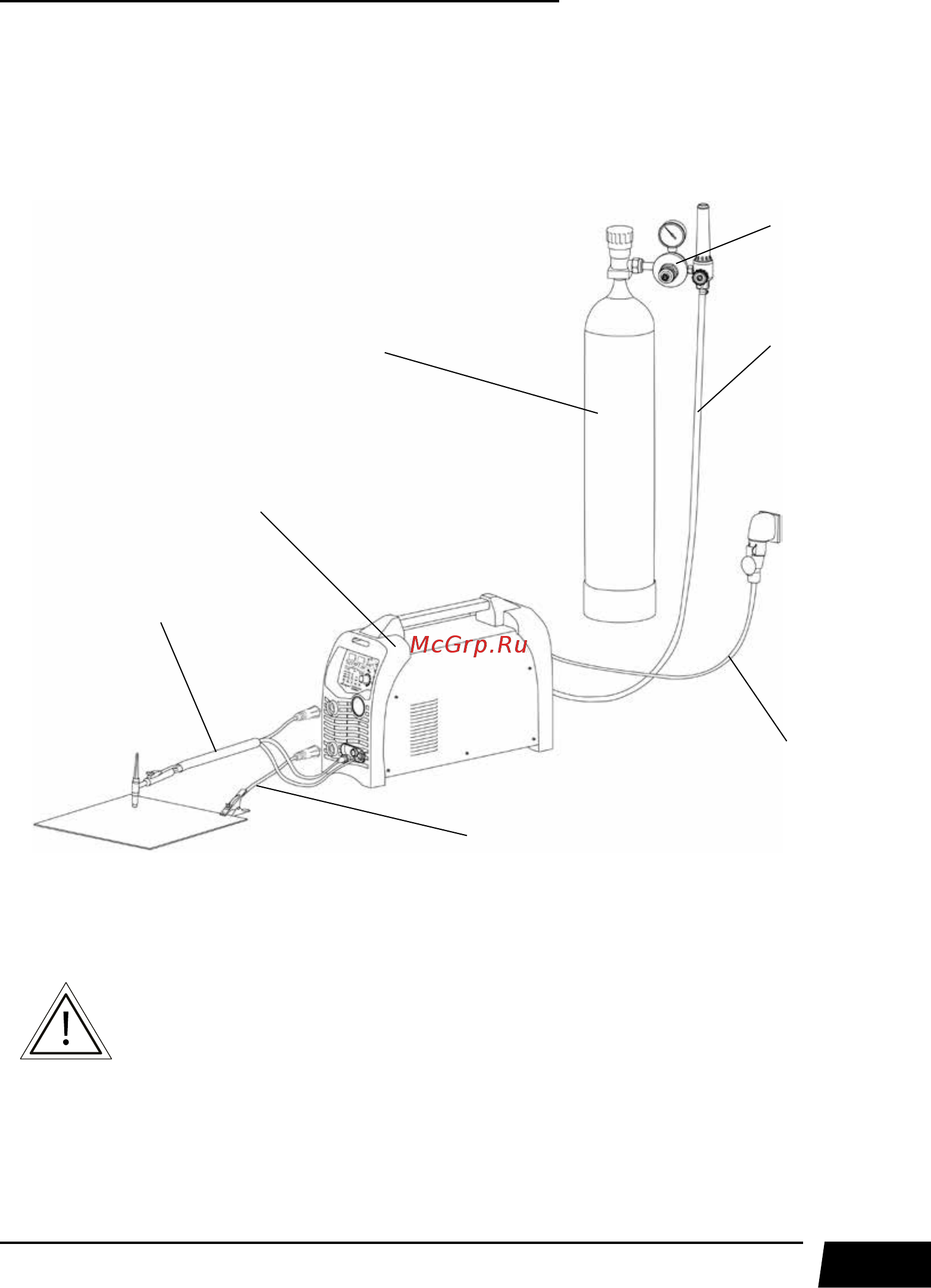 Сварог TIG 315P AC/DC MULTIWAVE PRO (E202) [31/84] Подготовка аппарата к работе для tig сварки