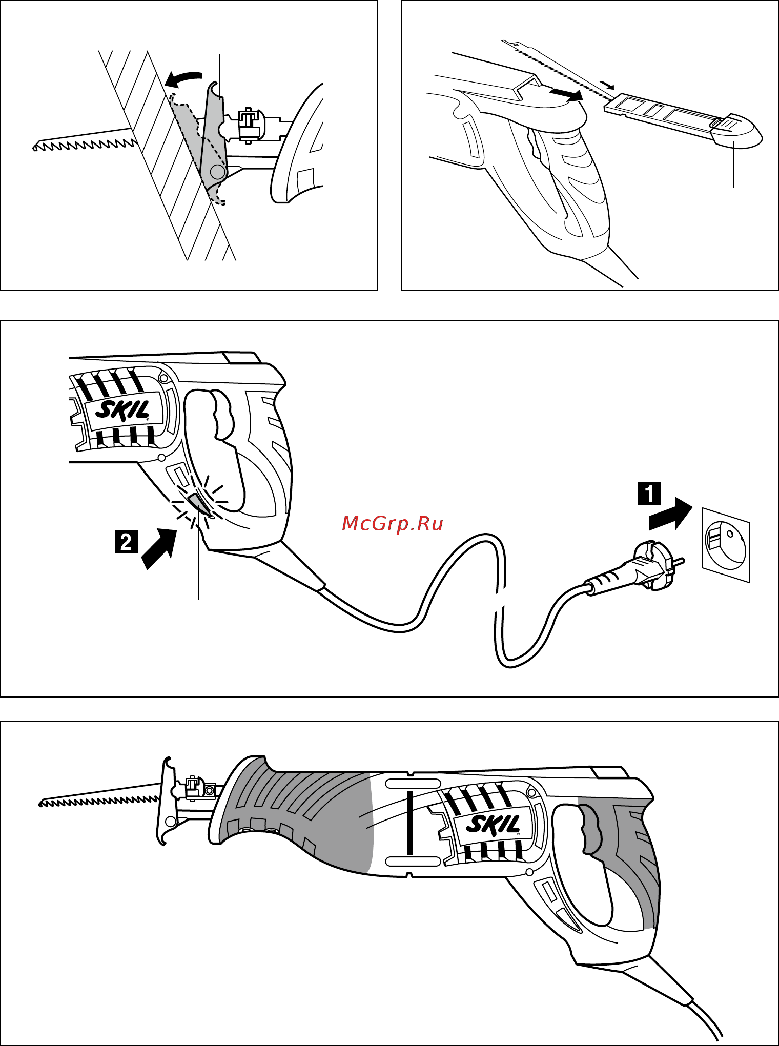Skil 4900 LG (F 015 490 0LG) Инструкция по эксплуатации онлайн [4/120] 514554