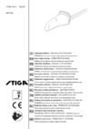 Stiga SHT 700 Инструкция по эксплуатации