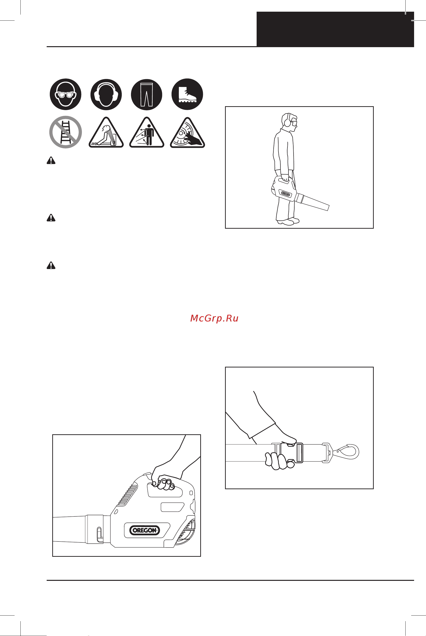 Oregon BL300 609459 без акк. и з.у [379/464] Reguli generale de operare
