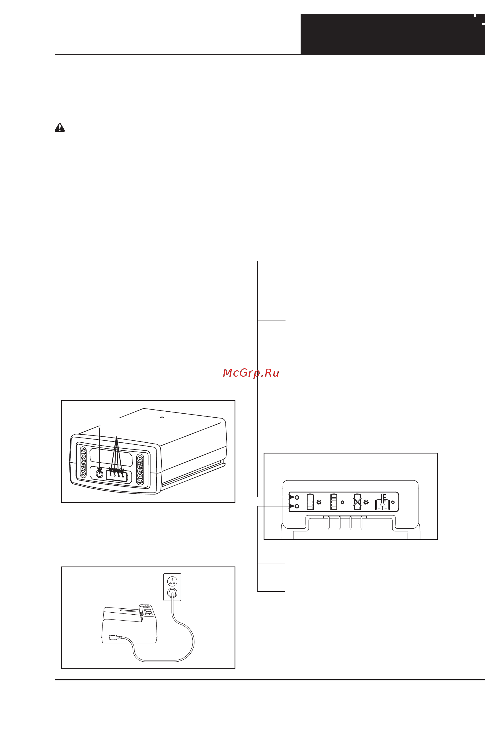 Oregon BL300 609459 без акк. и з.у [41/464] Fonctionnement du souffleur