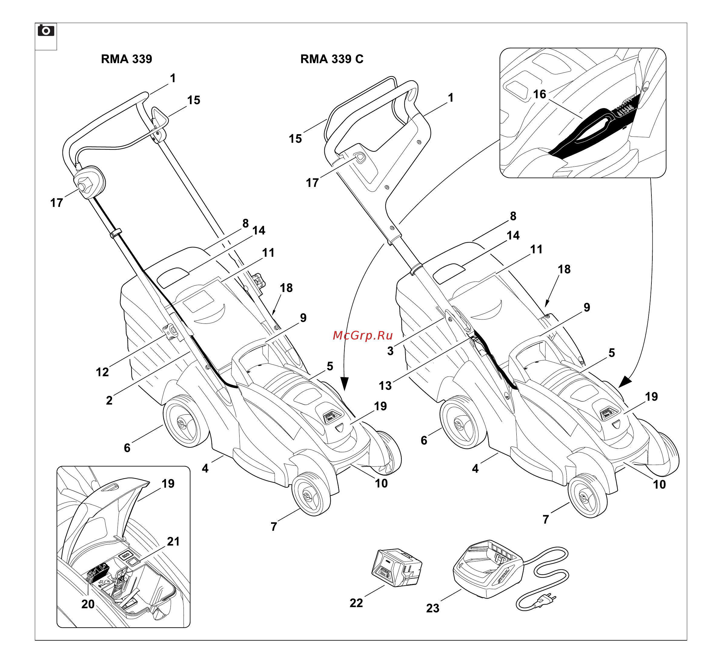 Stihl RМА-339.0 (63200111441а) Инструкция по эксплуатации онлайн [2/655] 514723