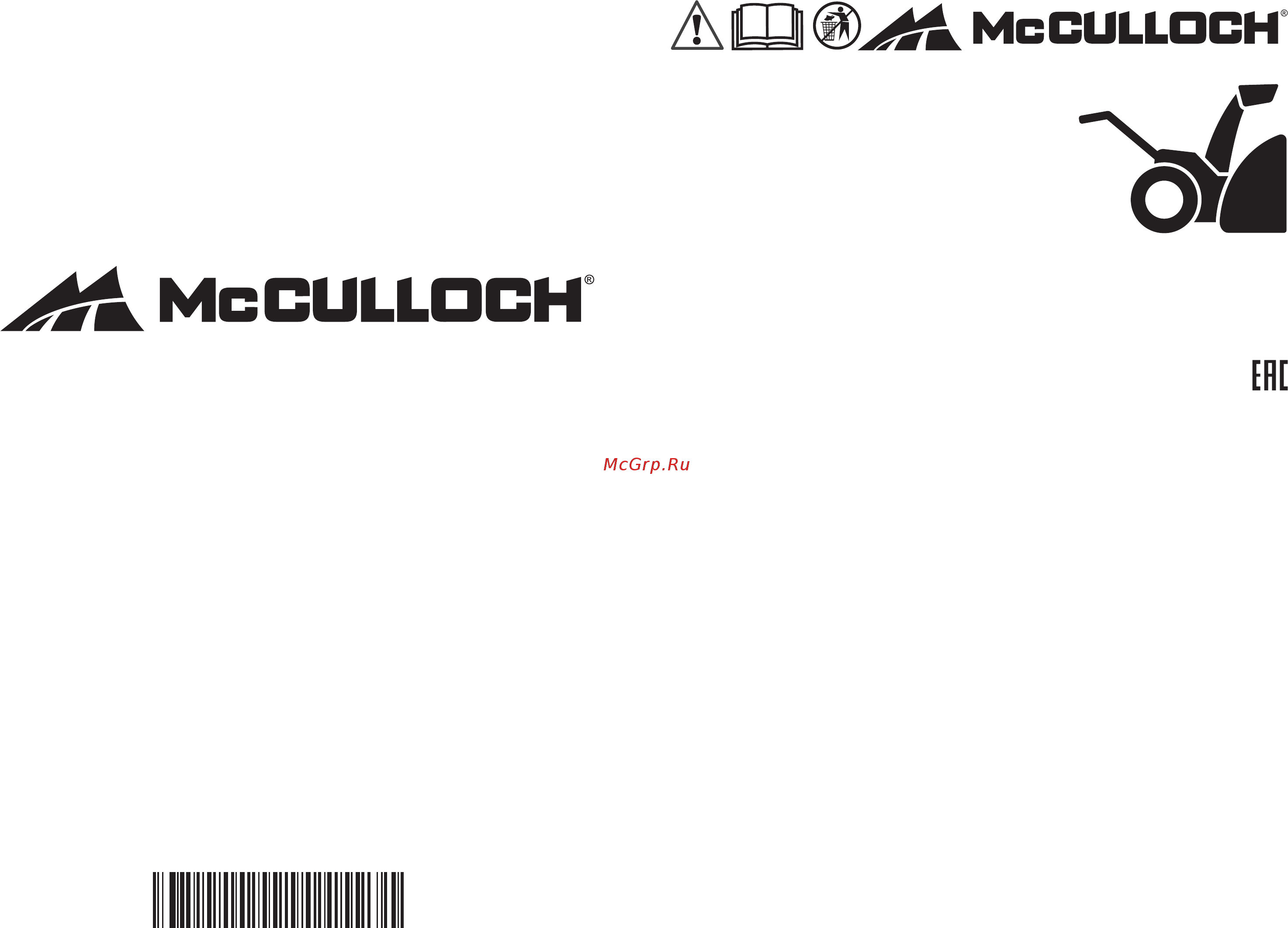 McCulloch ST76EP B&S Инструкция по эксплуатации онлайн