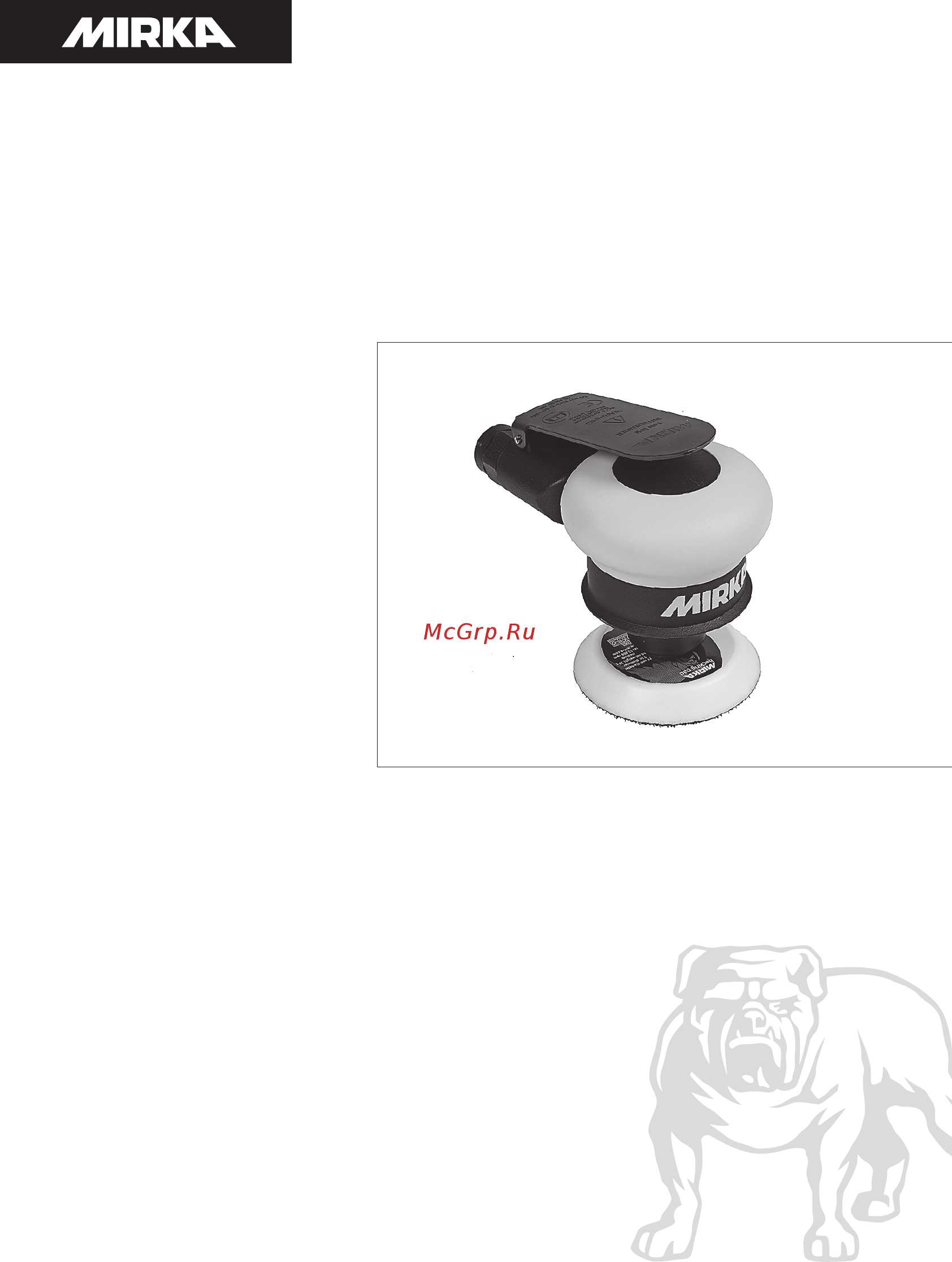 Mirka RP-300NV Инструкция по эксплуатации онлайн