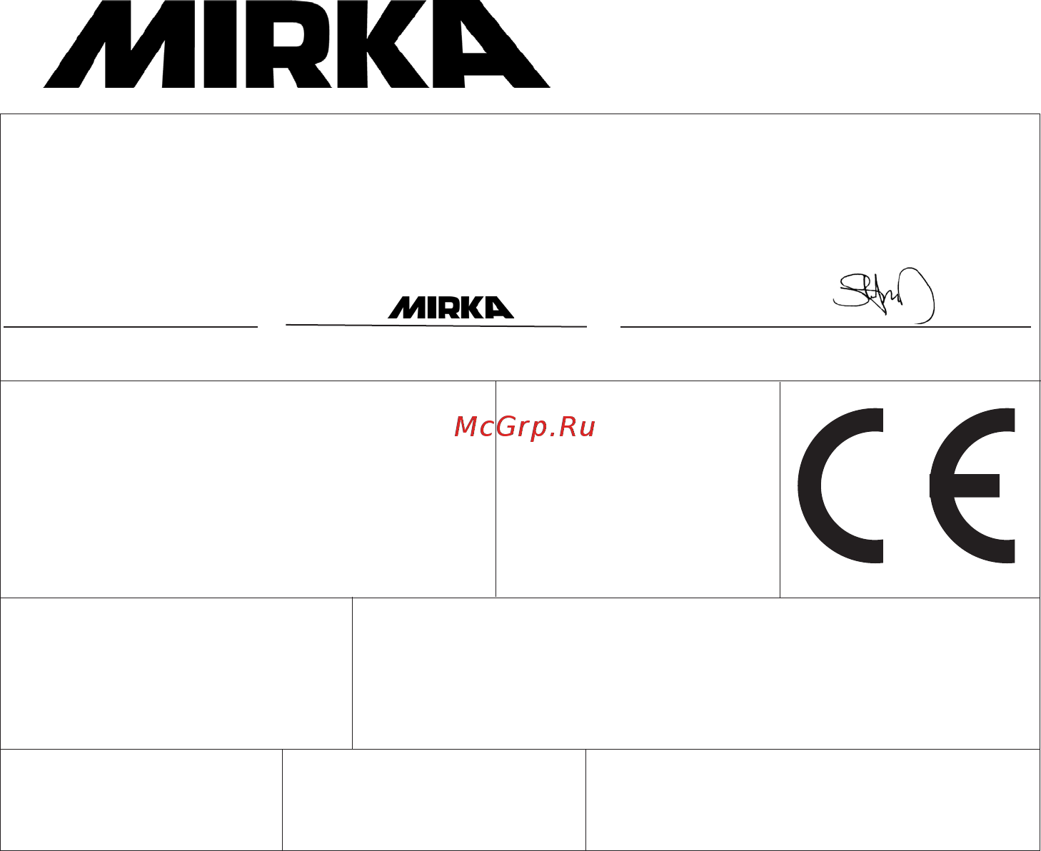 Mirka RP-300NV [10/124] Ротационна полира ща машина mirka 77 mm 3 in с 3000 об мин