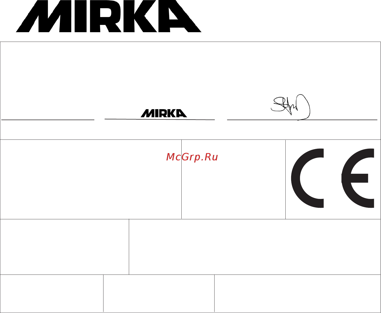 Mirka RP-300NV [30/124] Mirka 3 000 rpm 77 mm 3 in rotary polisher