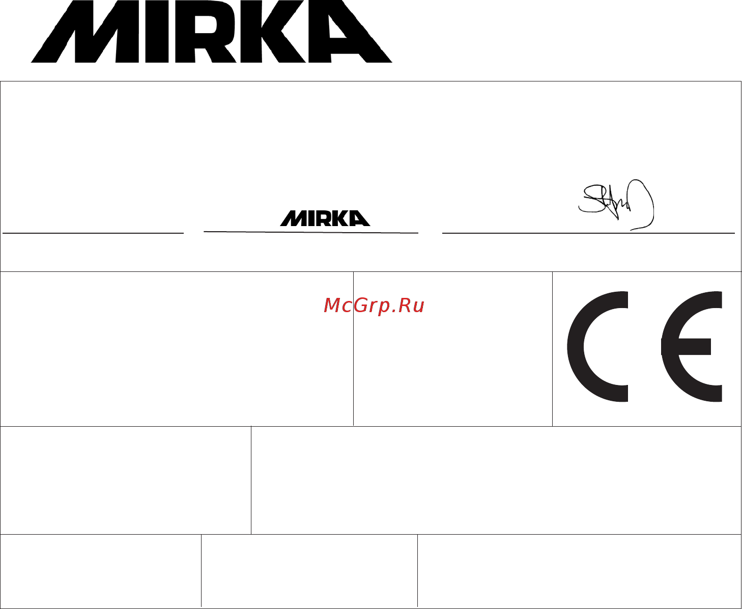 Mirka RP-300NV [78/124] Mirka 3 00 tpm 77 mm 3 in roterende polijst machine