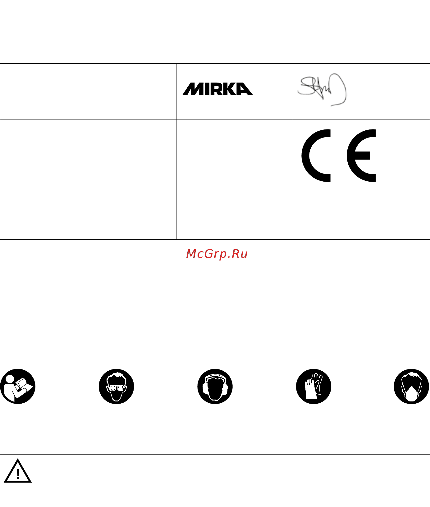 Mirka ROS550CV [188/216] Izjava o usklađenosti