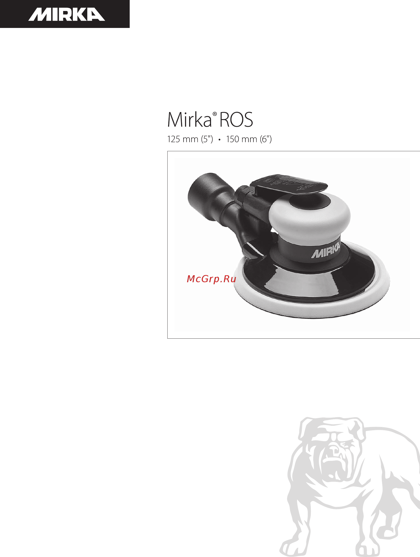 Mirka ROS550DB Инструкция по эксплуатации онлайн