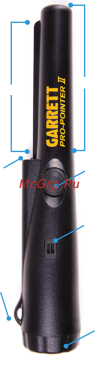 TEGERA 1166050 PRO Pointer II [2/8] Oсновные элементы