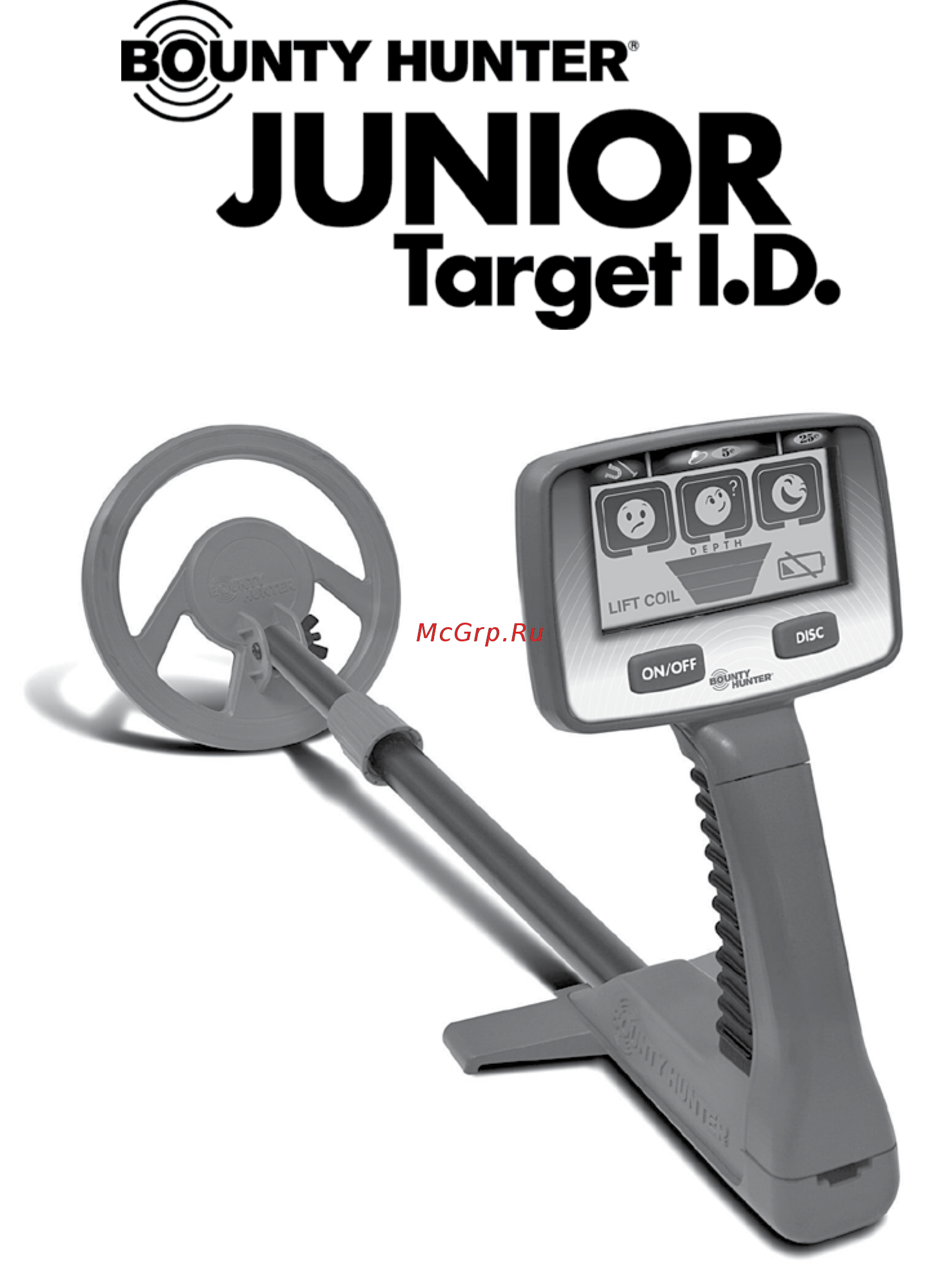 Jalas BOUNTY HUNTER Junior T.I.D. Junior T.I.D Инструкция по эксплуатации онлайн