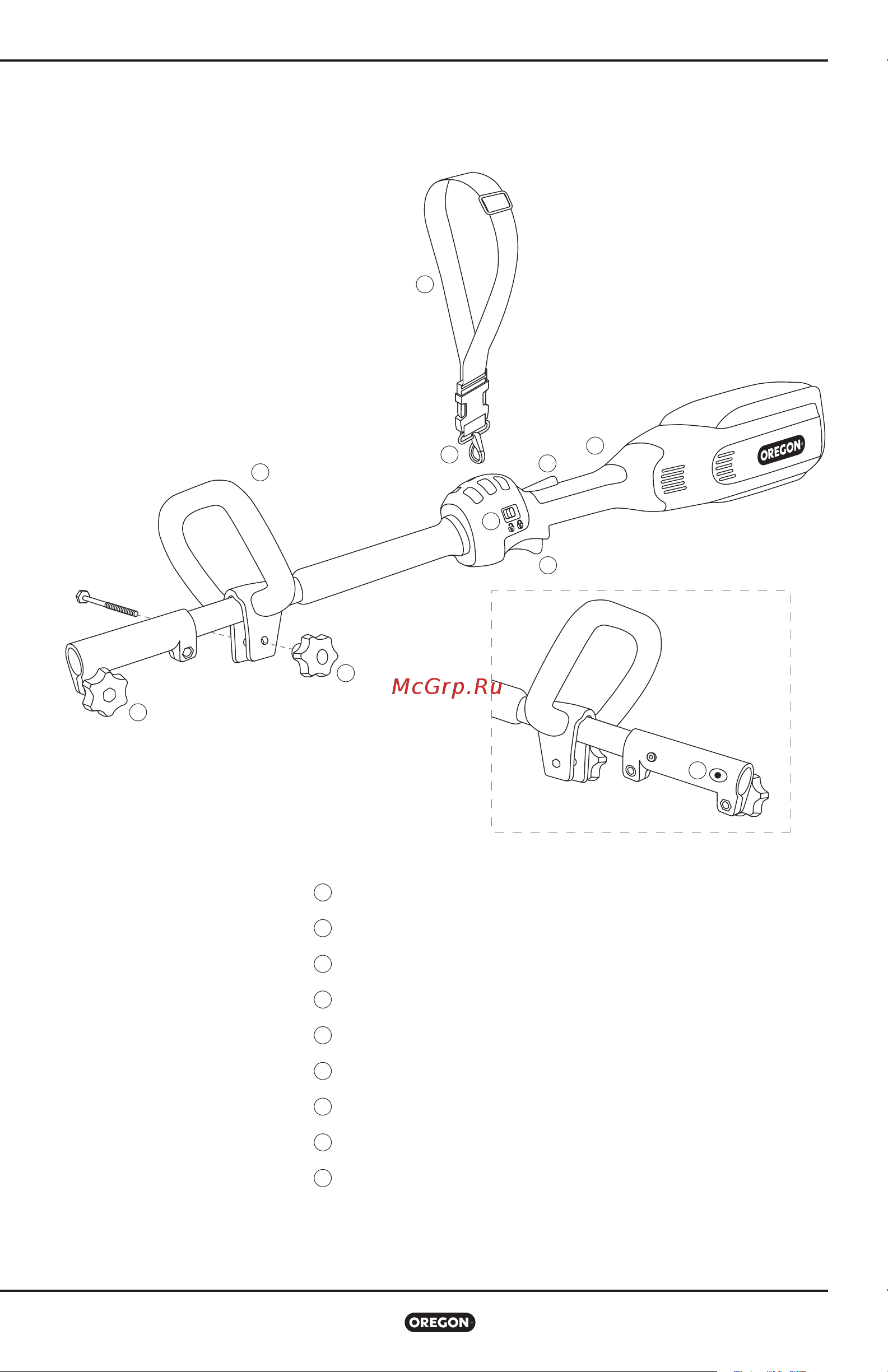 Oregon PH600 609464 без акк. и з.у [10/76] Product identification