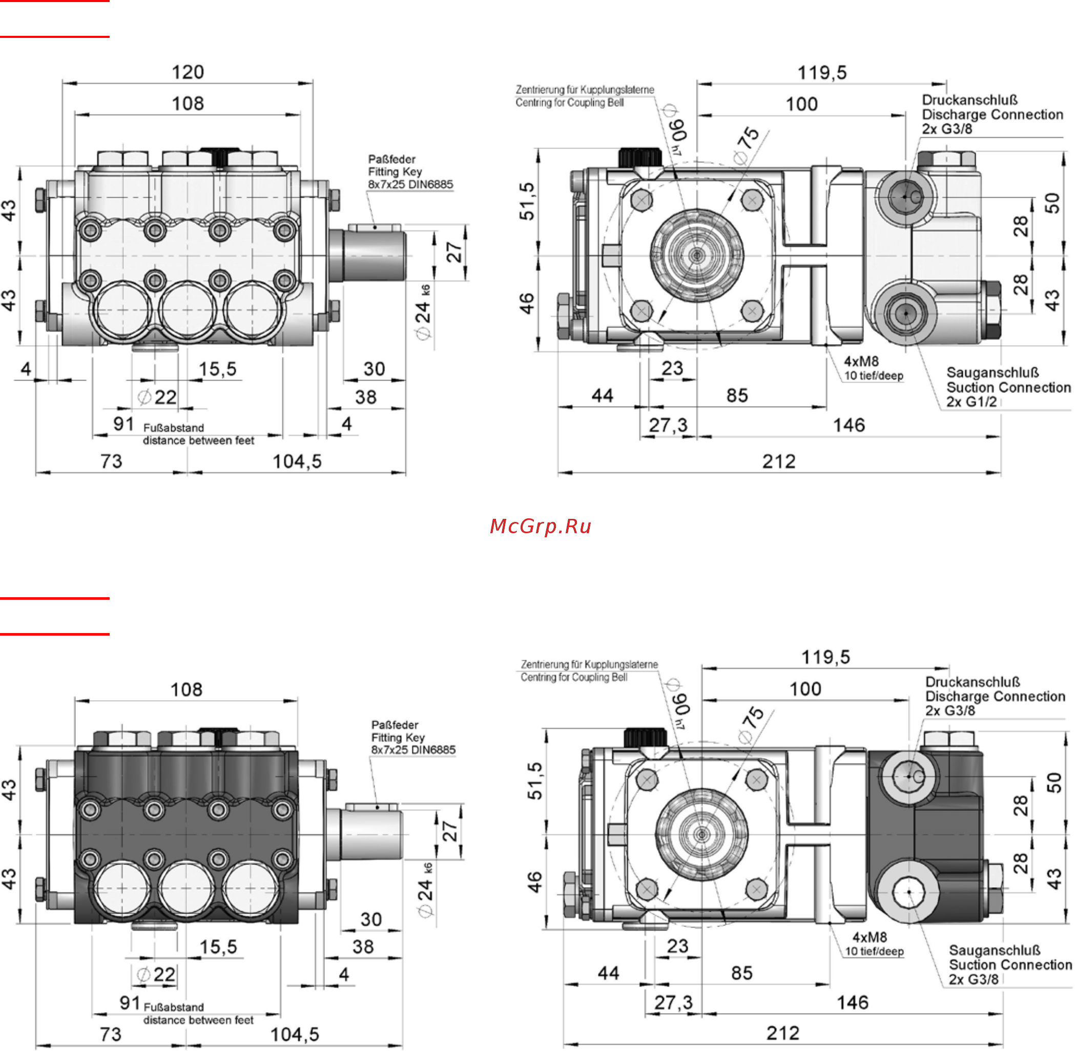 SPECK Pumpen NP10/2-170 Инструкция по эксплуатации онлайн [3/4] 516615