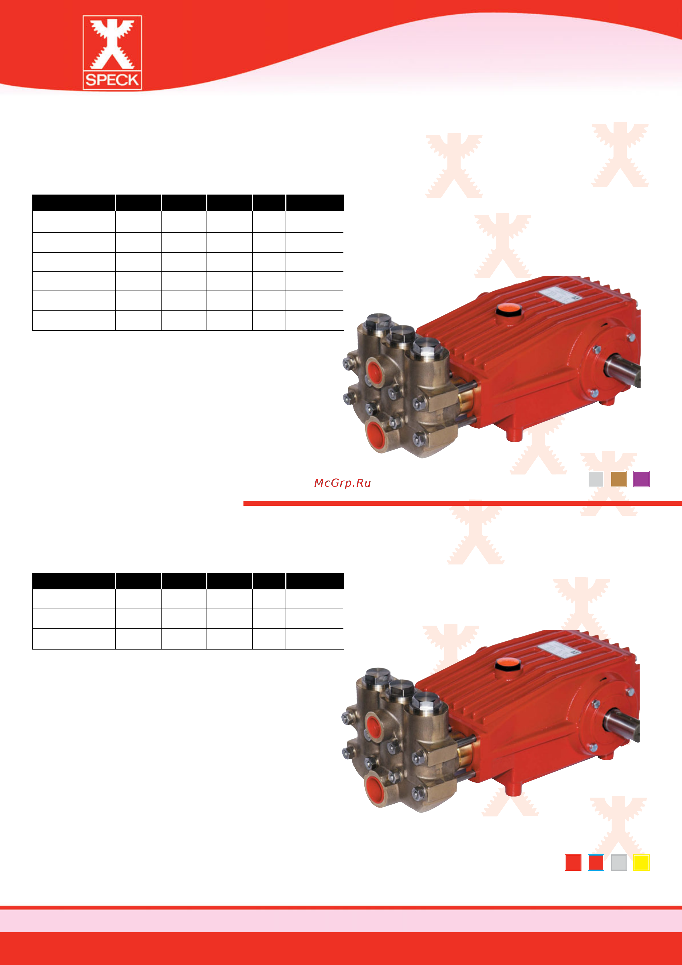 SPECK Pumpen NP25/12-500R [11/68] P series pumps
