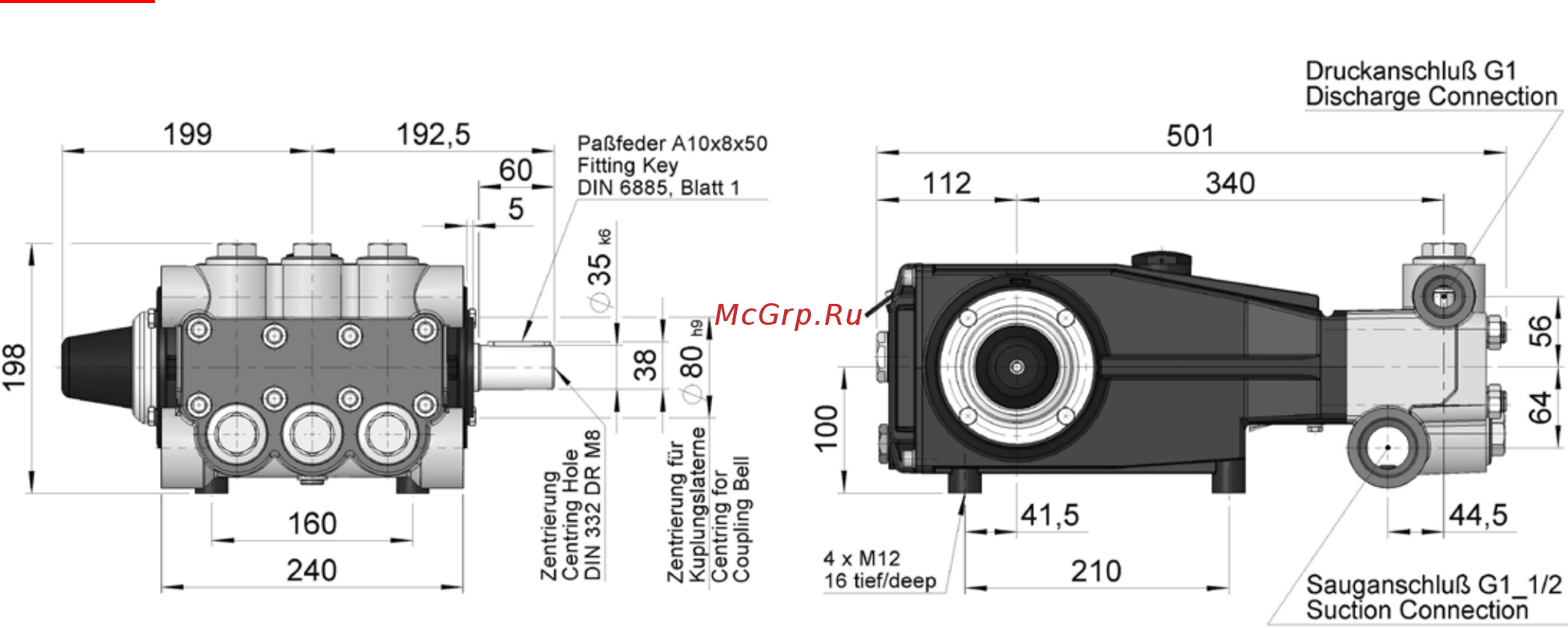 SPECK Pumpen P51/135-90 Инструкция по эксплуатации онлайн [3/4] 516878