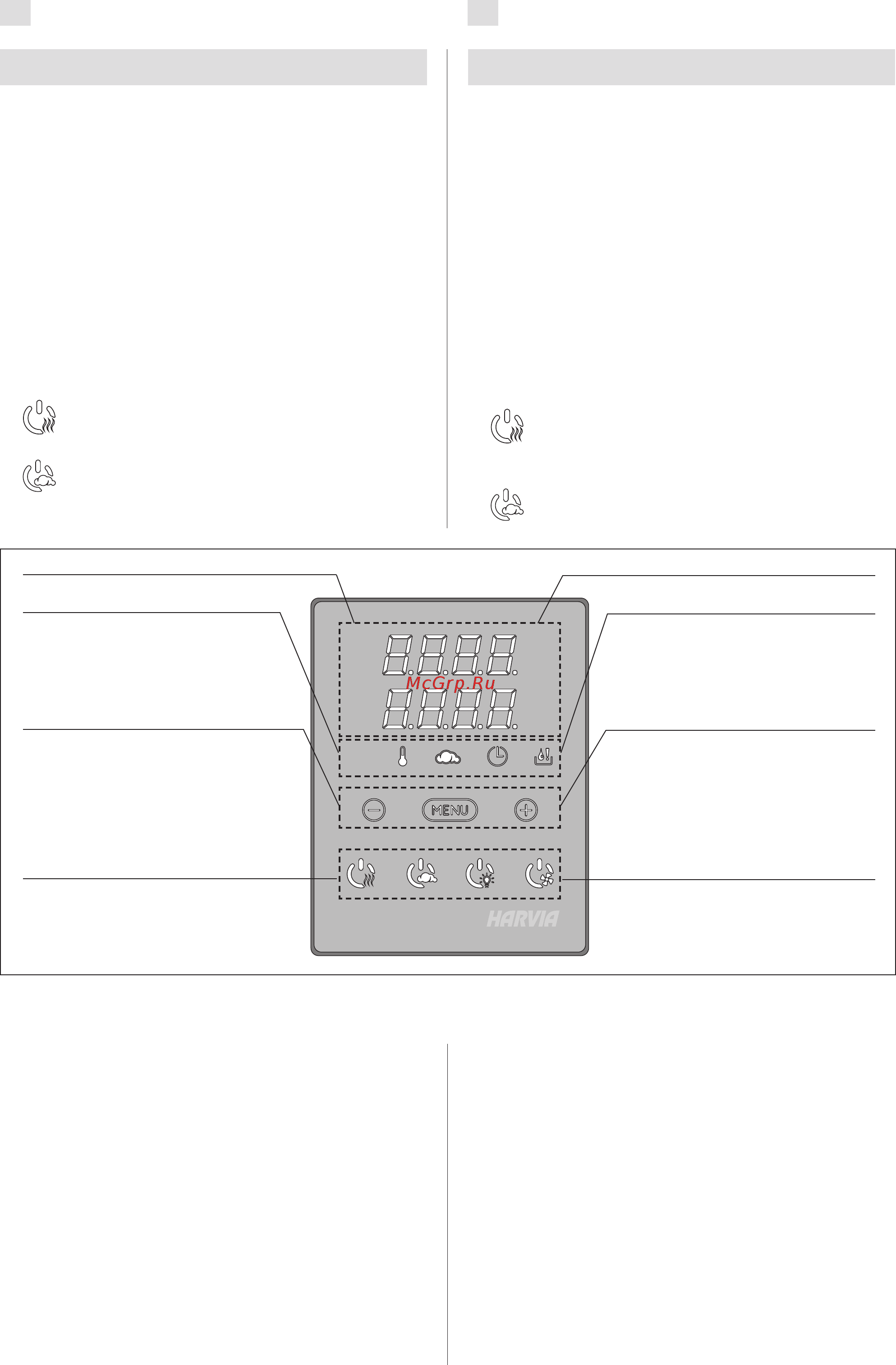 Harvia Xenio Combi CX110C [25/88] Instructions for use 2 bedienungsanleitung