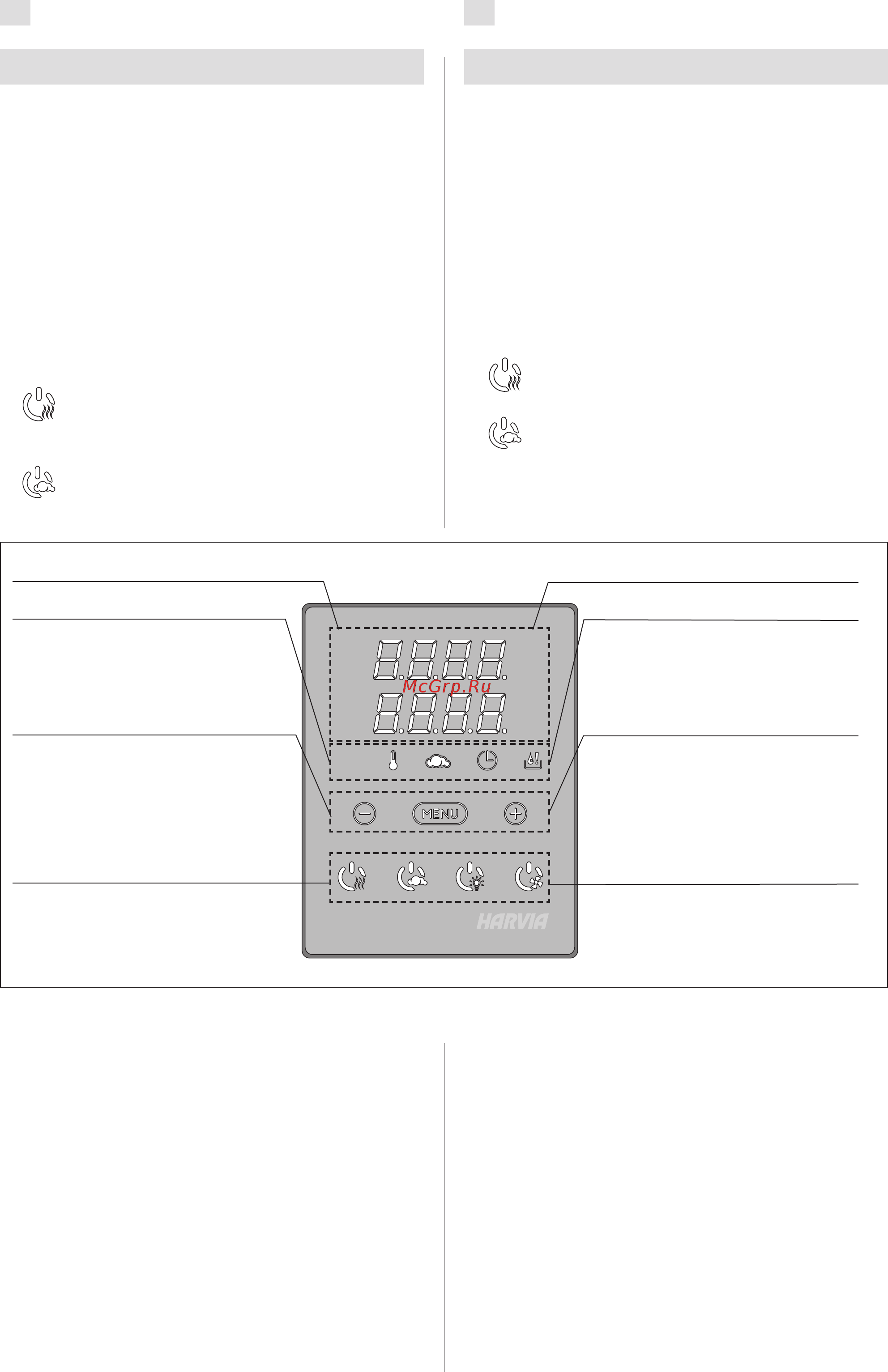 Harvia Xenio Combi CX110C [57/88] Mode d emploi 2 instrukcja obs ugi