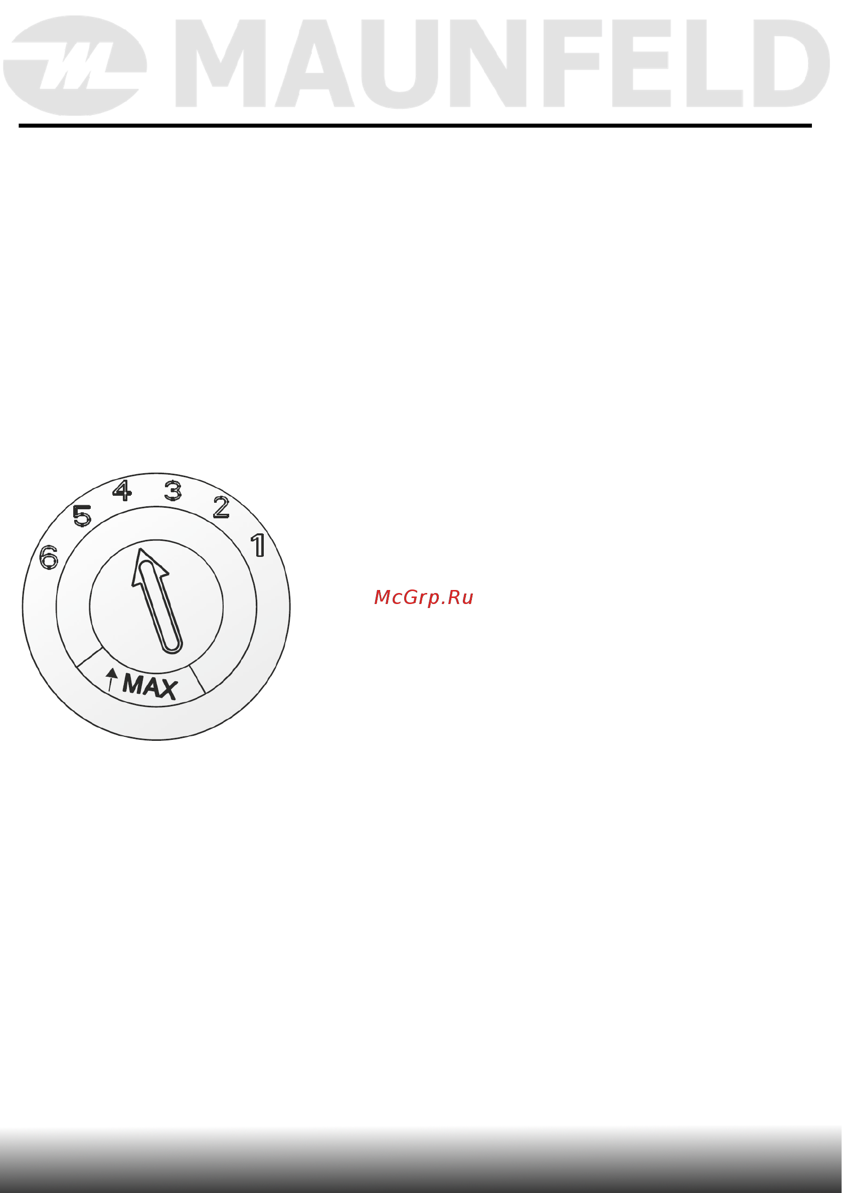 Maunfeld MLP 08 IM [35/67] Указания по эксплуатации