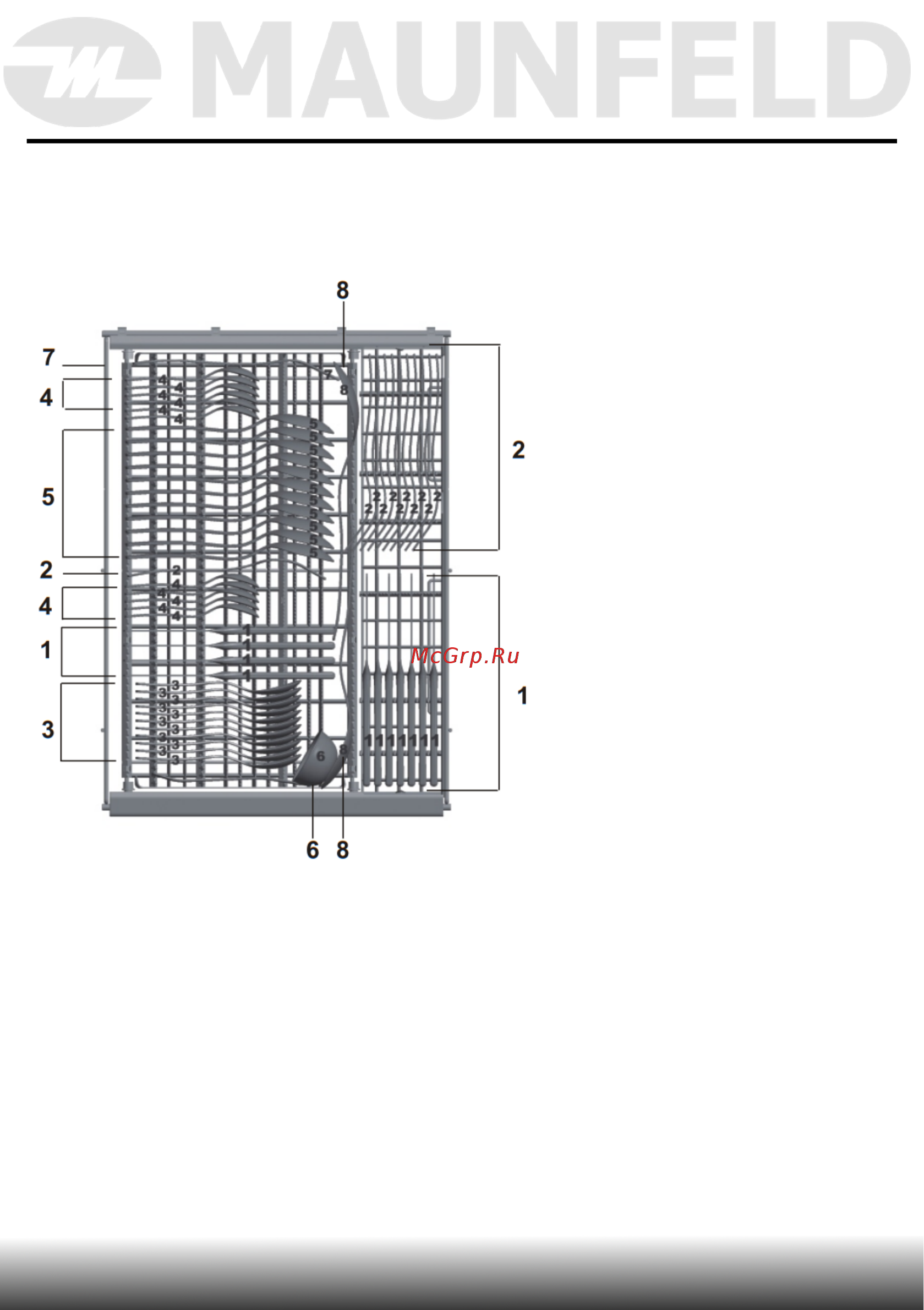 Maunfeld MLP 08 IM [42/67] Указания по эксплуатации