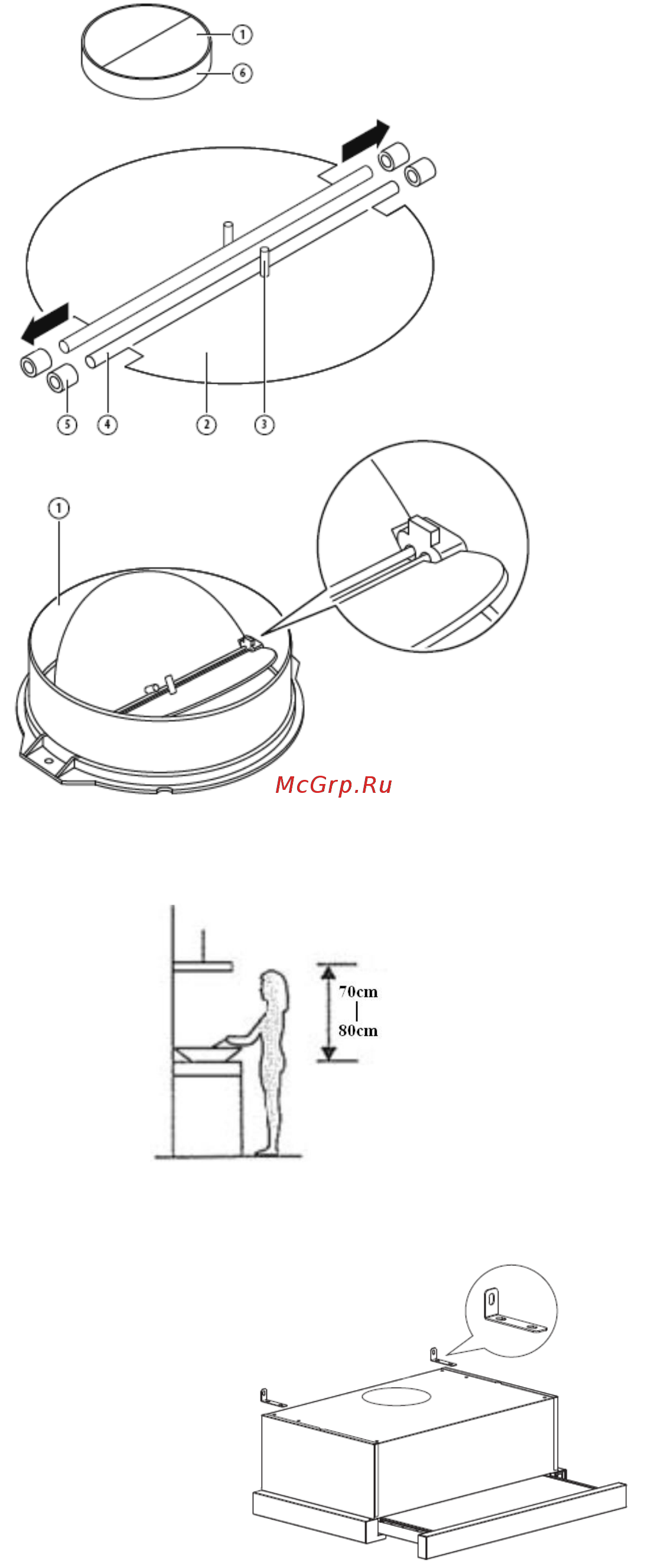 Schaub Lorenz SLD TS6607 [7/16] Установка установка на стену