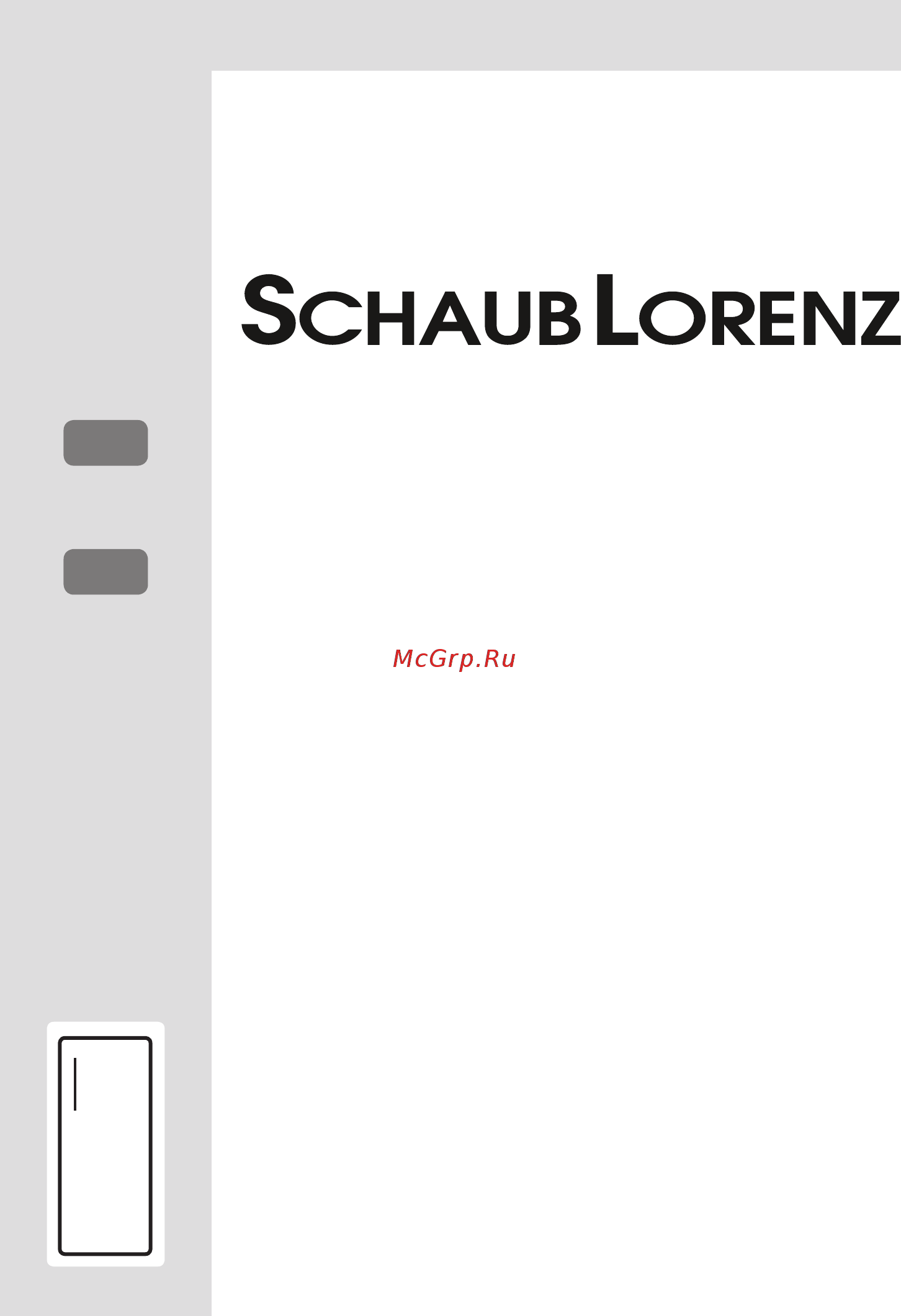 Schaub Lorenz SLU E524-1WE Инструкция SLU E524_1WE _ морозильная камера SL FE225WE_ онлайн
