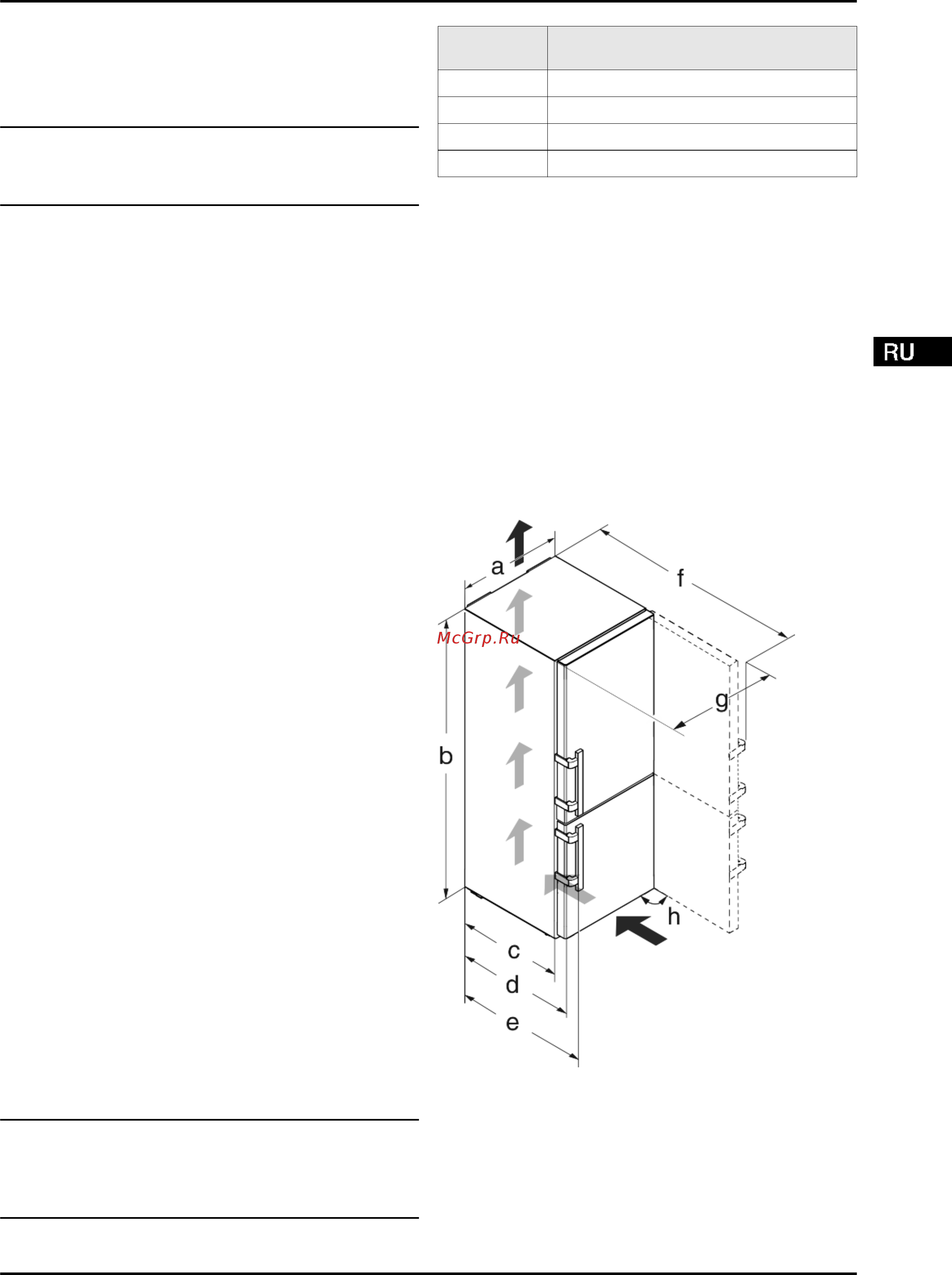 Liebherr CNef 4845 [3/32] Технические характеристики продукта